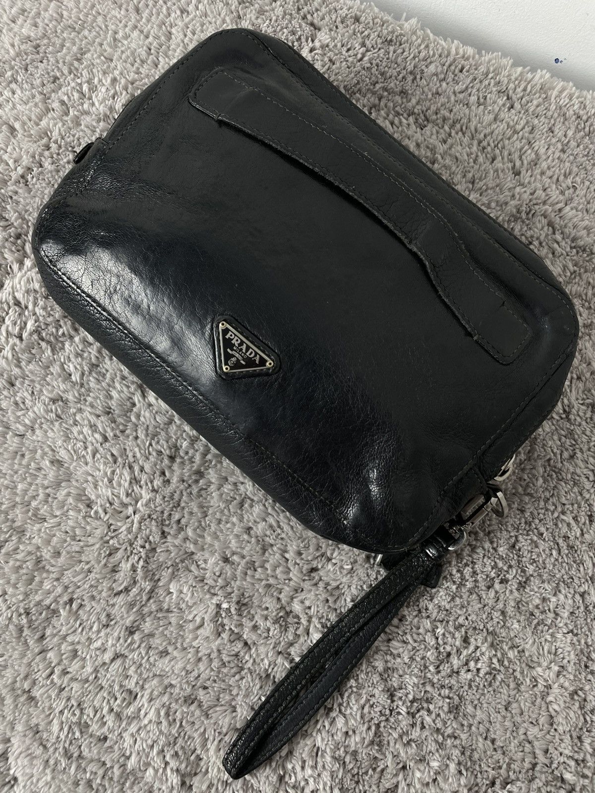 Prada Prada leather business clutch wallet documents cardholder Size ONE SIZE - 6 Thumbnail