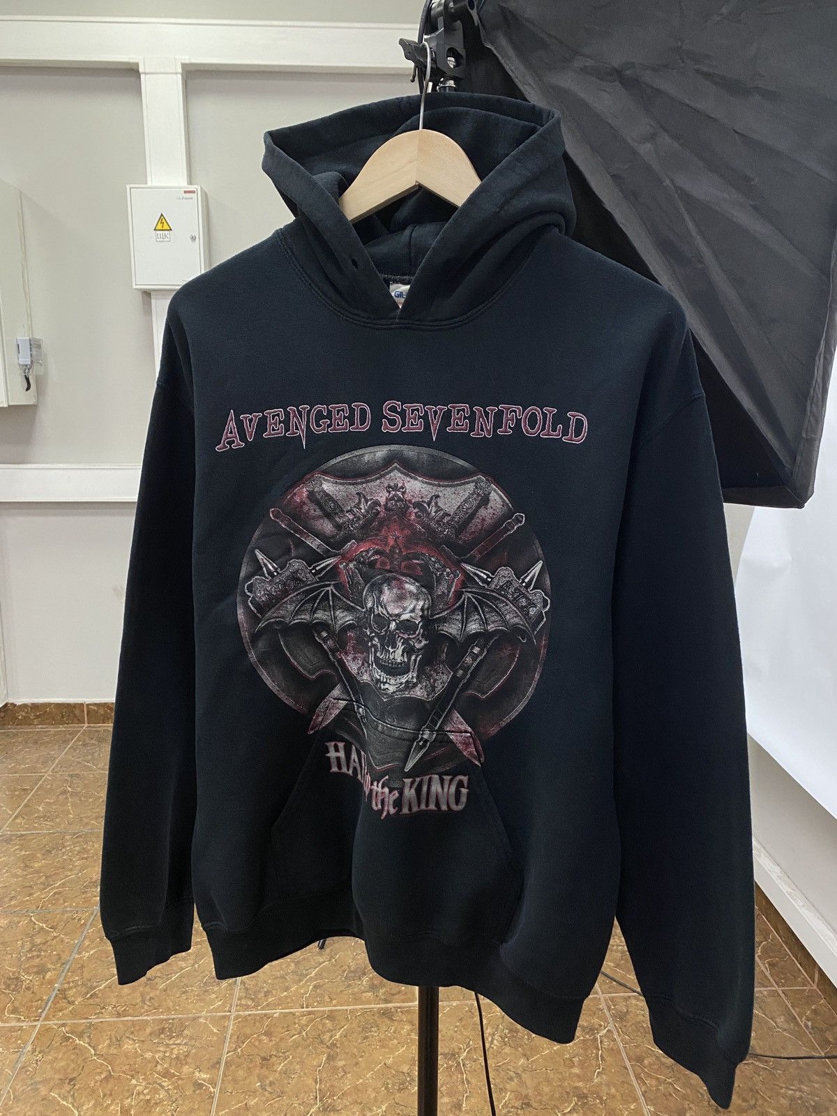 Band Tees 💀 Vintage Y2K Avenged Sevenfold Skull Death Retro Rare Hype Size US M / EU 48-50 / 2 - 1 Thumbnail