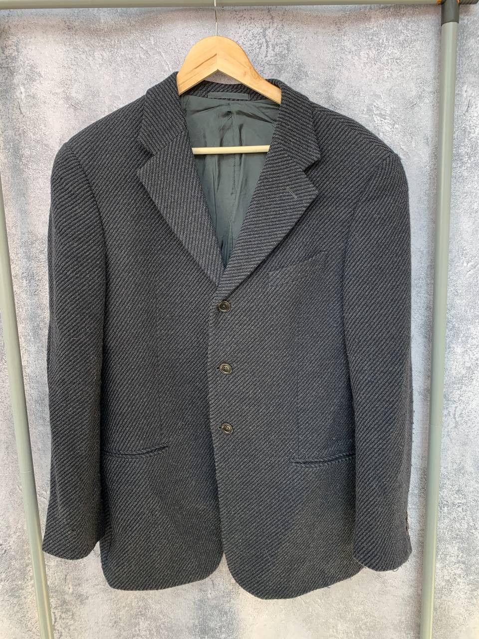 Armani Collezioni Armani Collezioni Wool Blazer Jacket Coat size 52R (XL) Size 52R - 1 Thumbnail