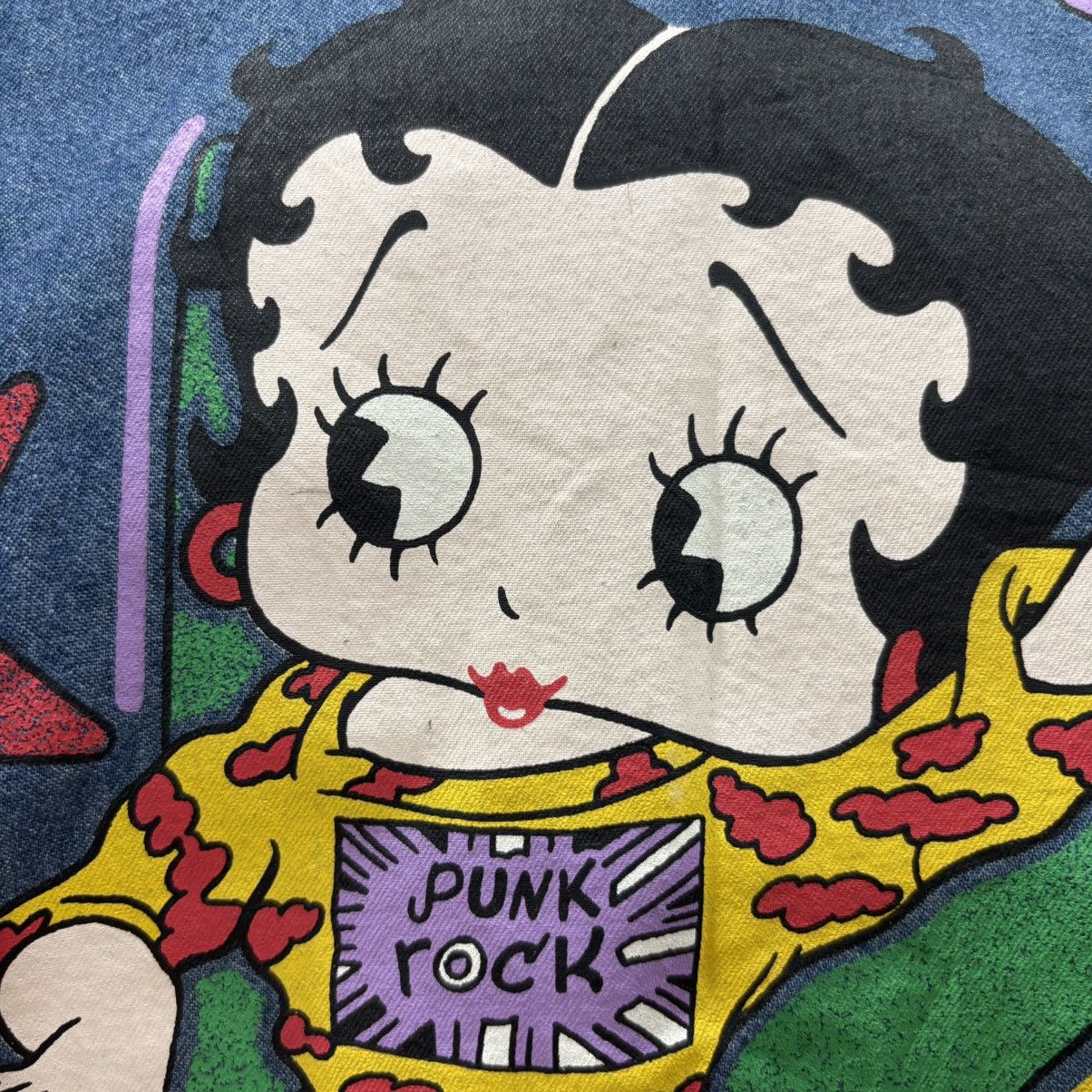 Vintage Vintage Betty Boop Denim Shirt Size US M / EU 48-50 / 2 - 4 Thumbnail