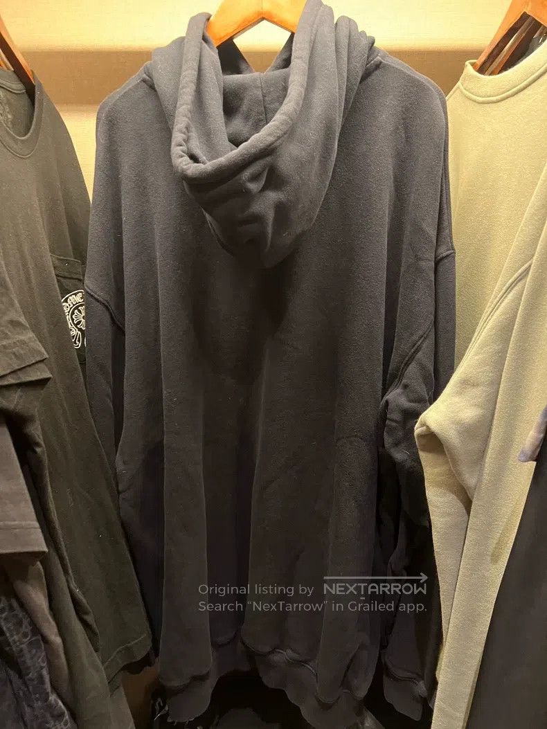 Balenciaga Balenciaga Chest embroidery drawstring hood fleece long sl Size US XS / EU 42 / 0 - 2 Thumbnail