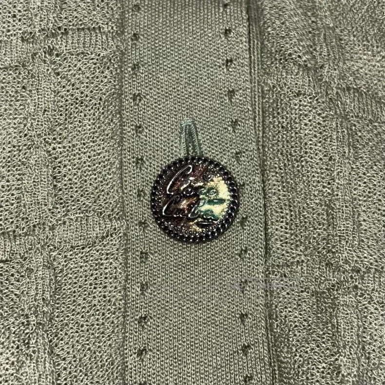 Chanel Chanel Green hollow knitted cardigan coat Size XS / US 0-2 / IT 36-38 - 6 Thumbnail