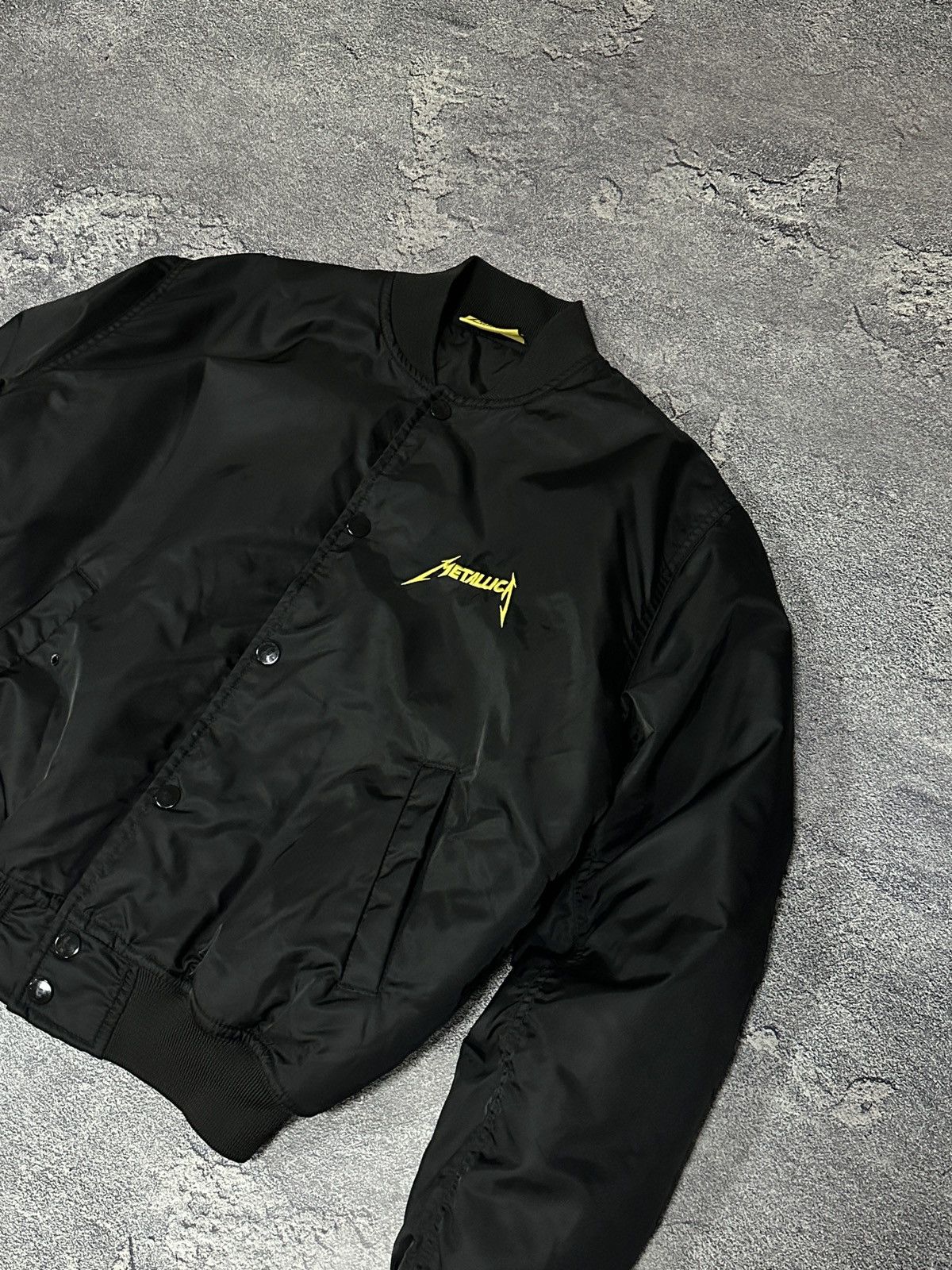Metallica Metallica Selfridges 2017 Pushead Bomber Jacket Black Sz S Size US S / EU 44-46 / 1 - 14 Thumbnail