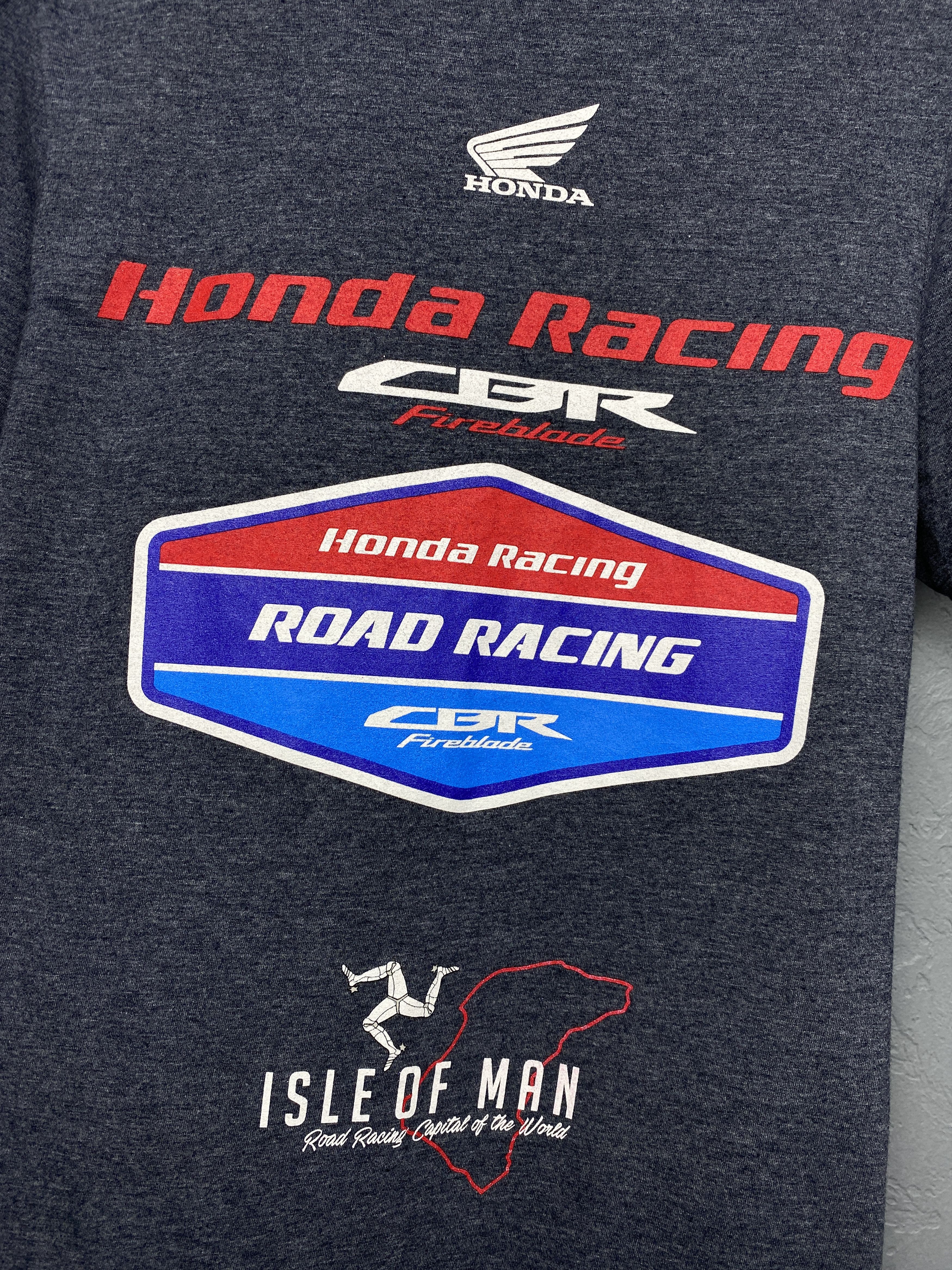 Honda × Vintage Honda CBR Vintage Racing Team Mens Crew Neck T-Shirt Tee Size US S / EU 44-46 / 1 - 7 Thumbnail