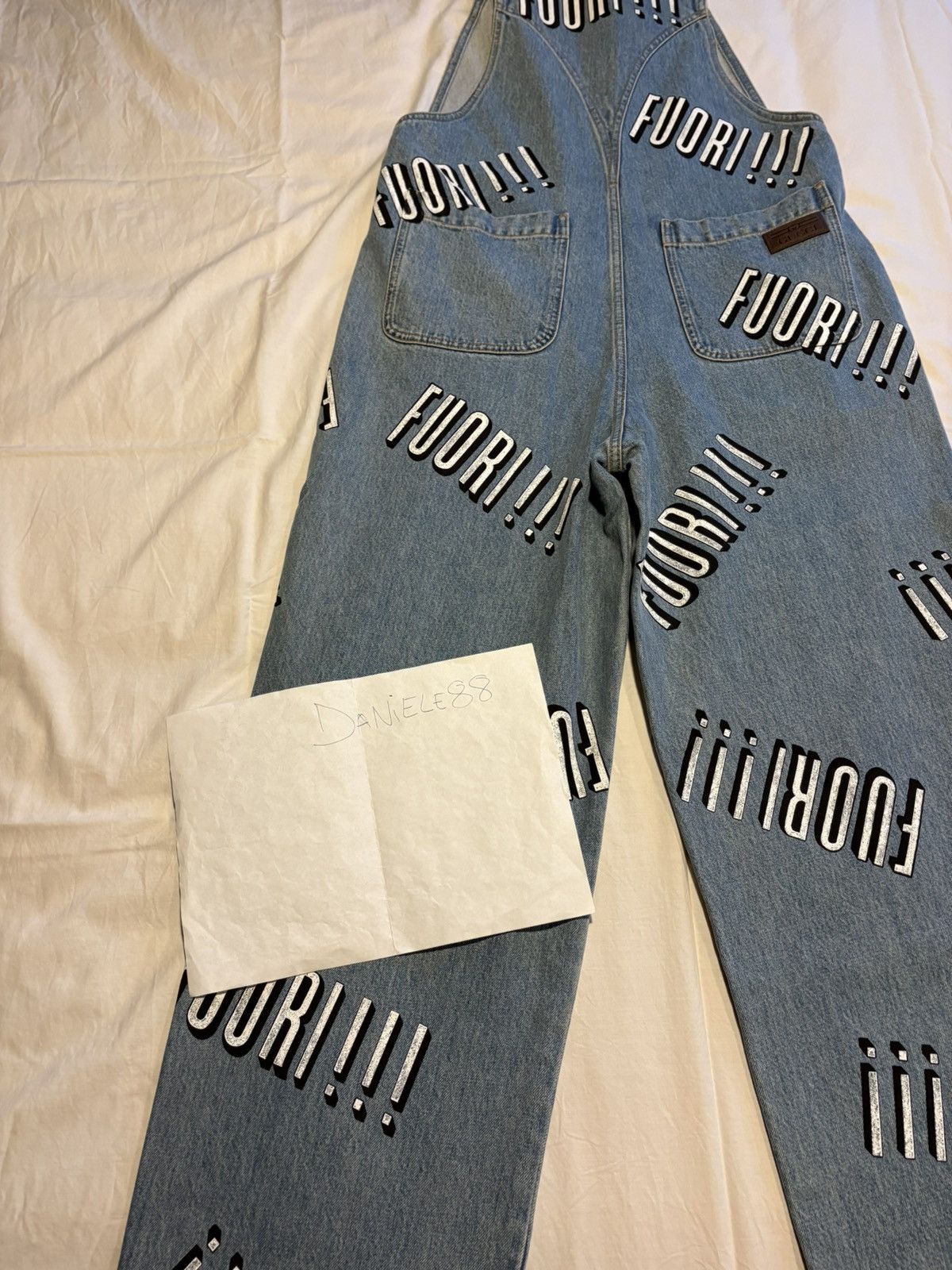 Gucci Gucci Fuori!!! Denim overalls. Size US 32 / EU 48 - 18 Thumbnail