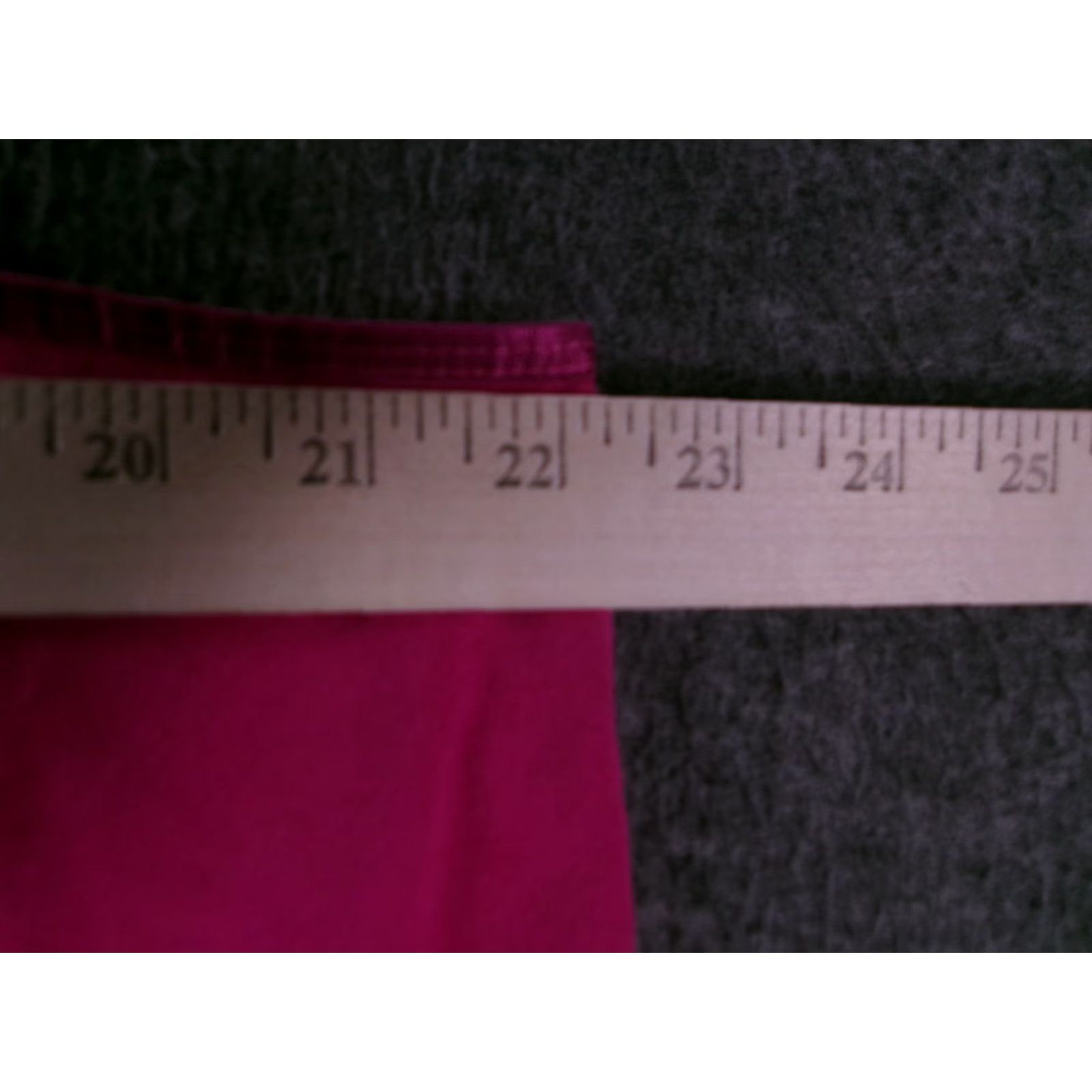 Vintage Woman Within Tank Top Womens 1X Fuchsia Spandex Cotton Camisole Scoop Neck Size XL / US 12-14 / IT 48-50 - 3 Thumbnail