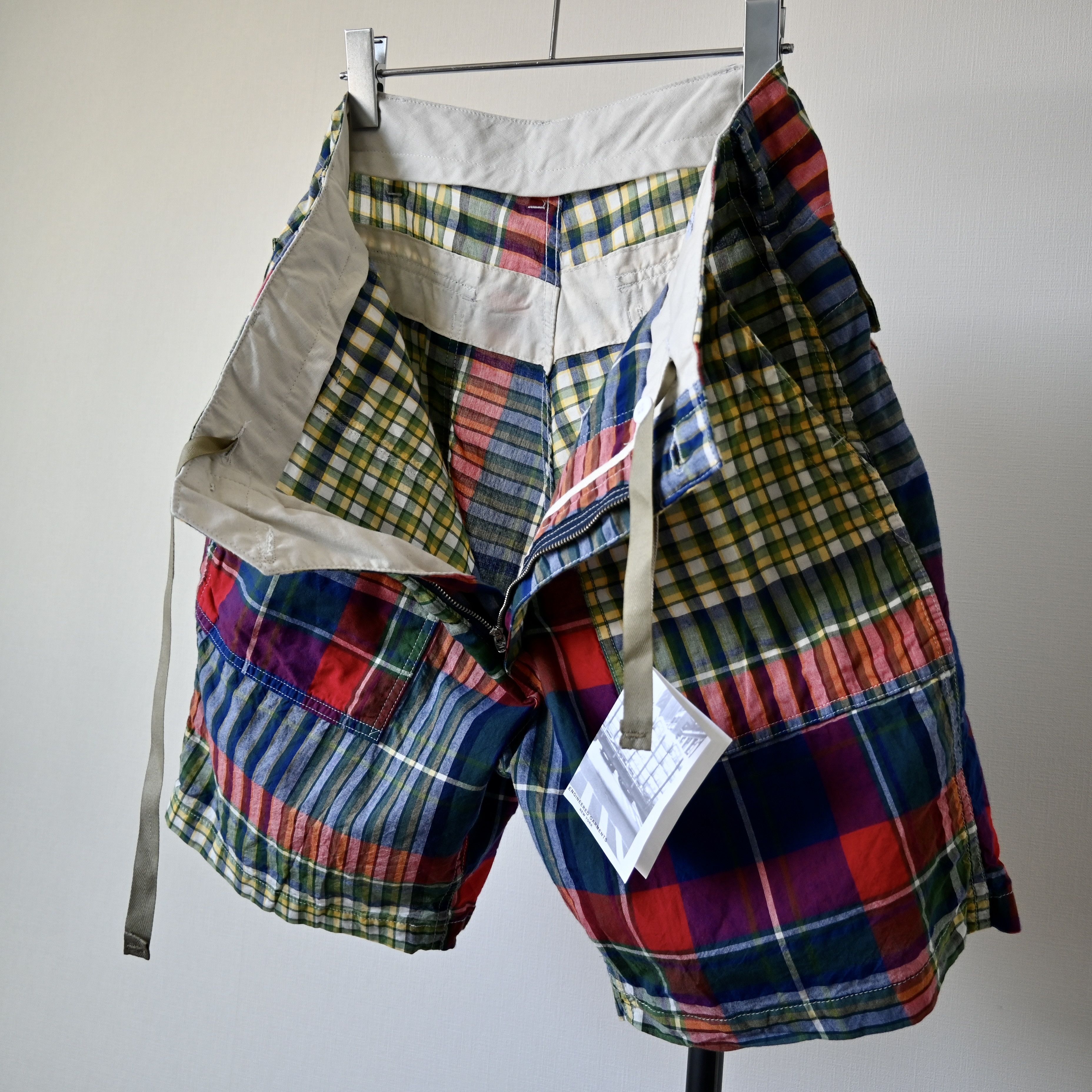 Engineered Garments UNUSED, Engineered Garments, Painter Shorts, Madras Plaid, M Size US 34 / EU 50 - 12 Thumbnail