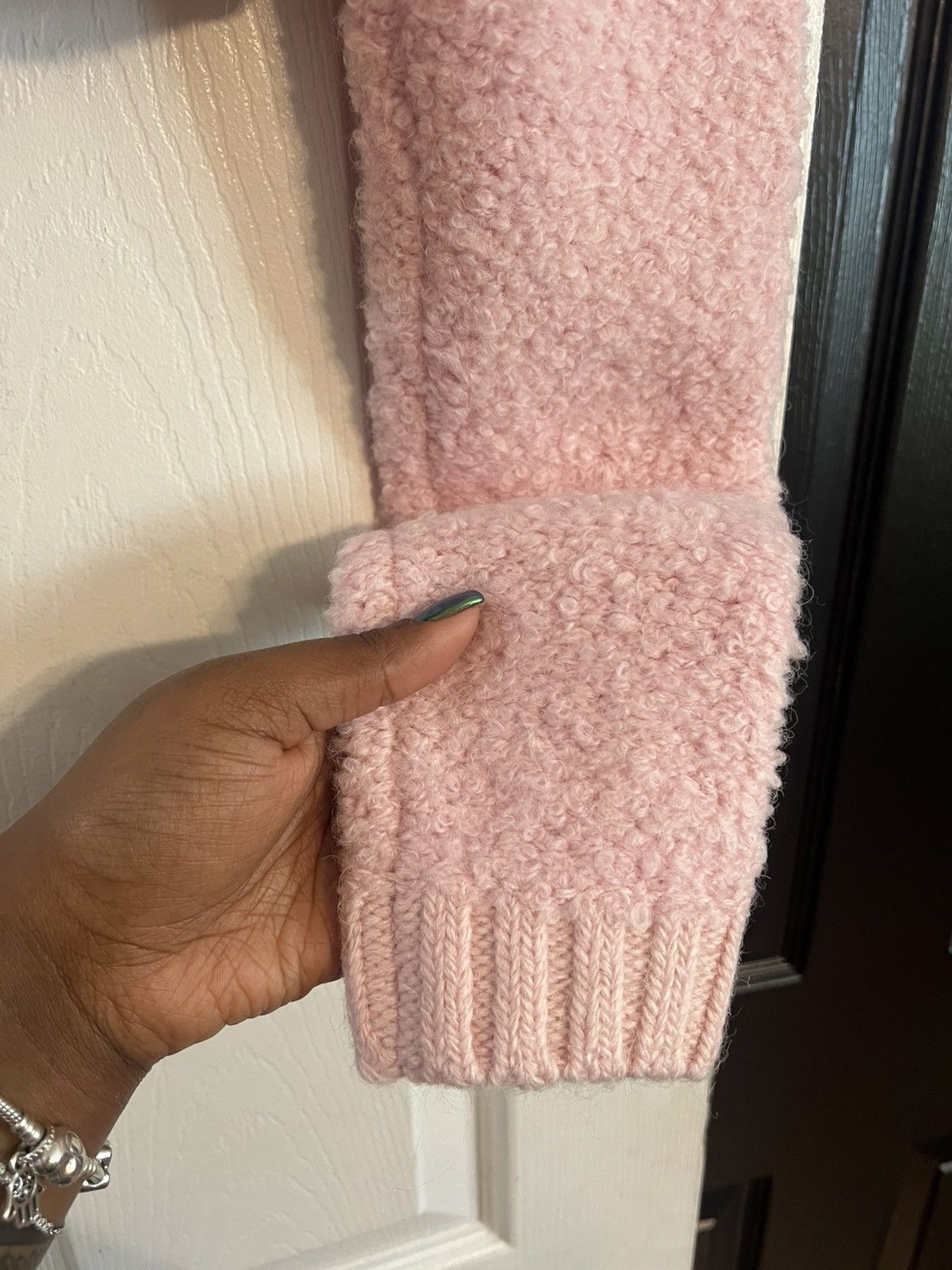 GCDS GCDS Pink Hairy Sweater Size XL / US 12-14 / IT 48-50 - 7 Thumbnail