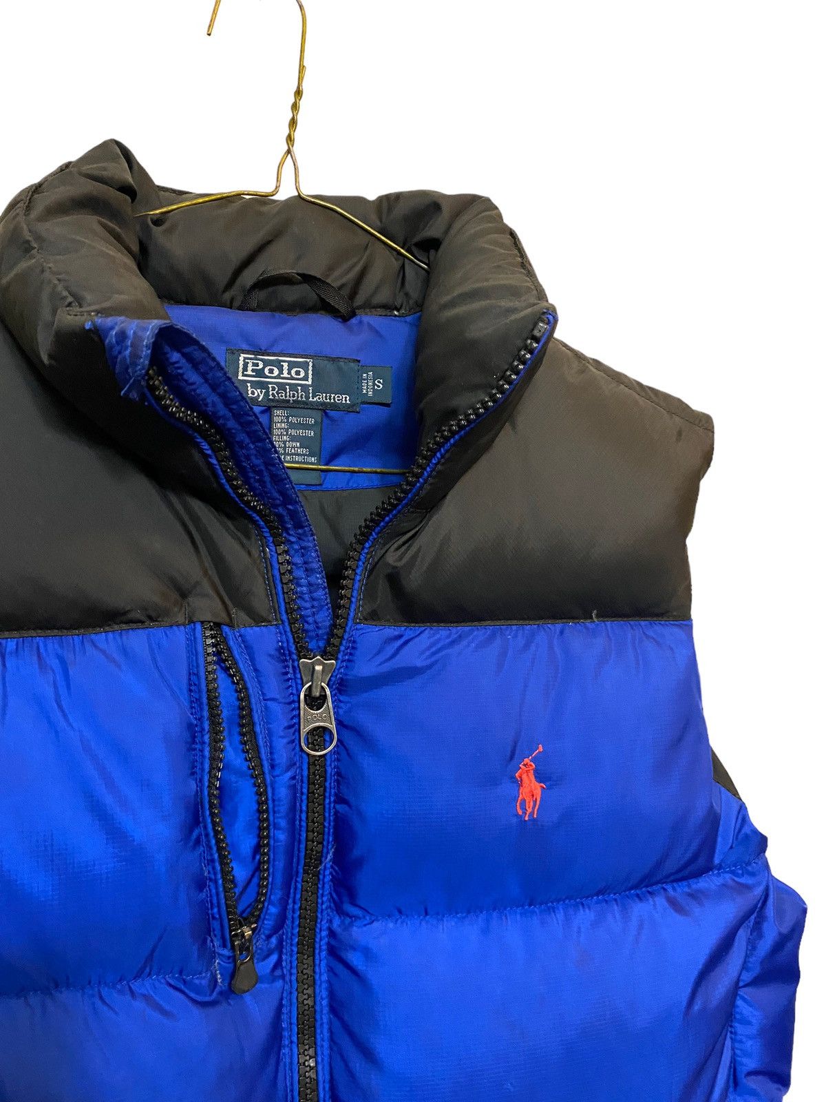 Polo Ralph Lauren × Vintage Vintage Polo Ralph Lauren Small Pony Down Puffer Vest Size US S / EU 44-46 / 1 - 4 Thumbnail