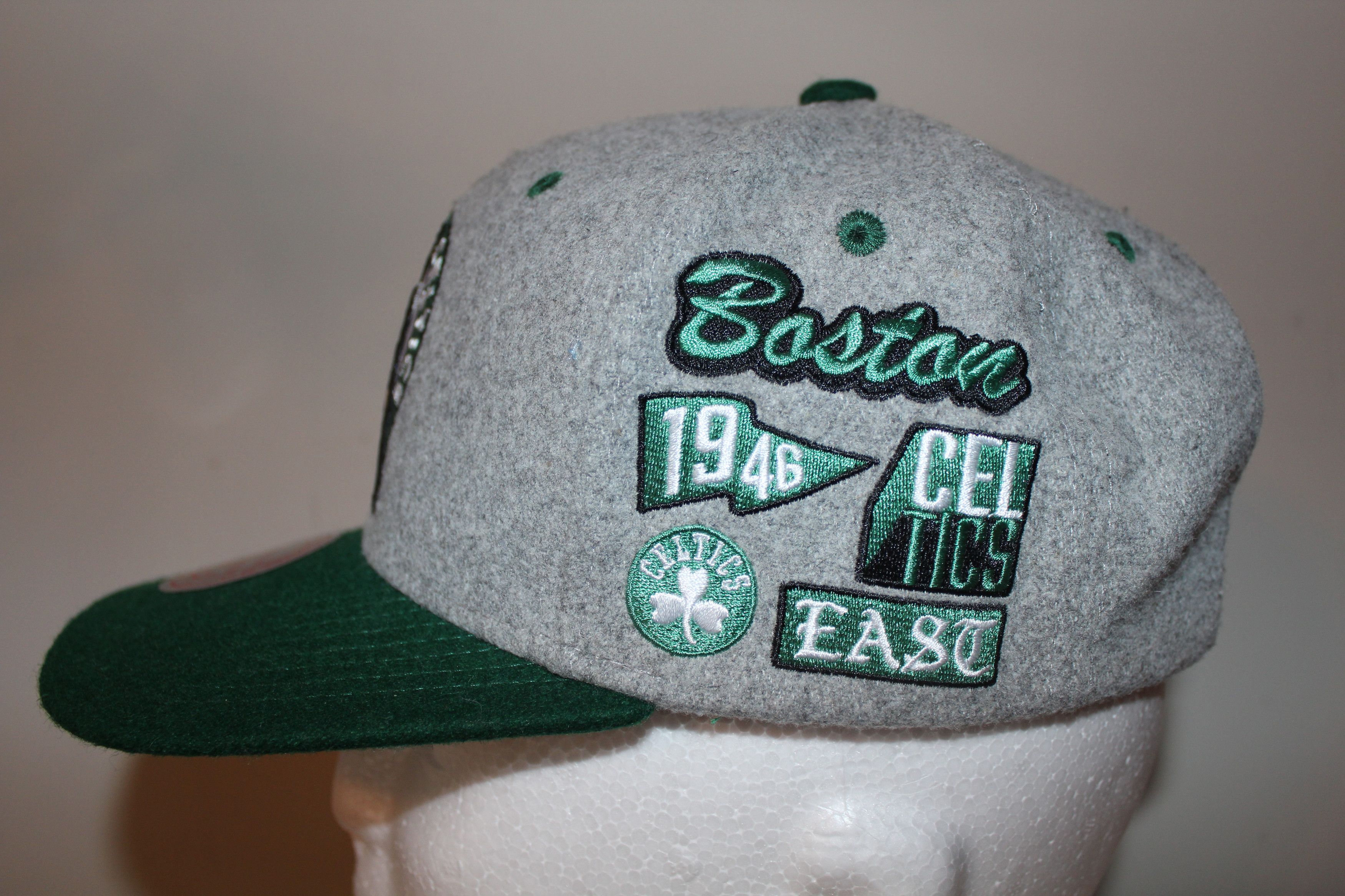 Mitchell & Ness MITCHELL & NESS BOSTON CELTICS 1946 GRAYGREEN SNAPBACK HAT Size ONE SIZE - 4 Thumbnail