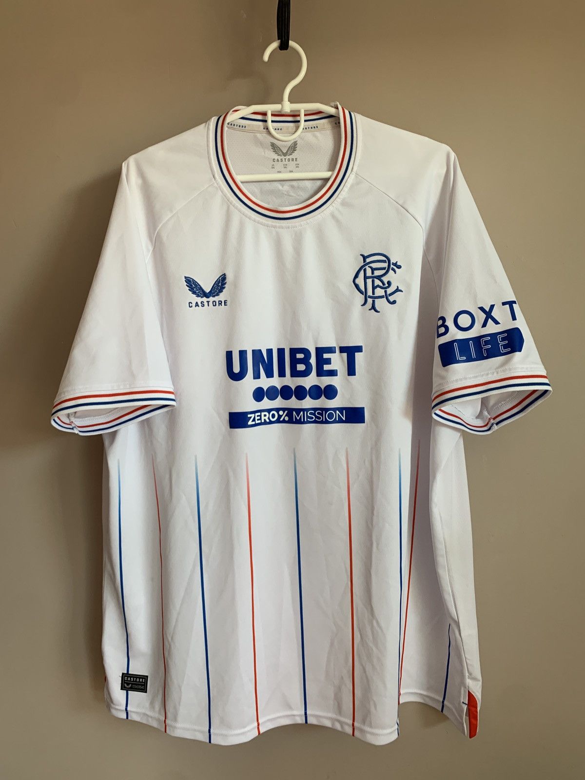 Other Glasgow Rangers Away Football Shirt Castore Soccer Sz 3XL Size US XXL / EU 58 / 5 - 1 Thumbnail