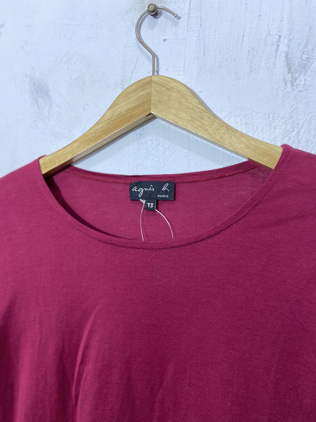 agnes b. Agnes B Long Sleeve Stretch Tshirt Size M / US 6-8 / IT 42-44 - 6 Thumbnail