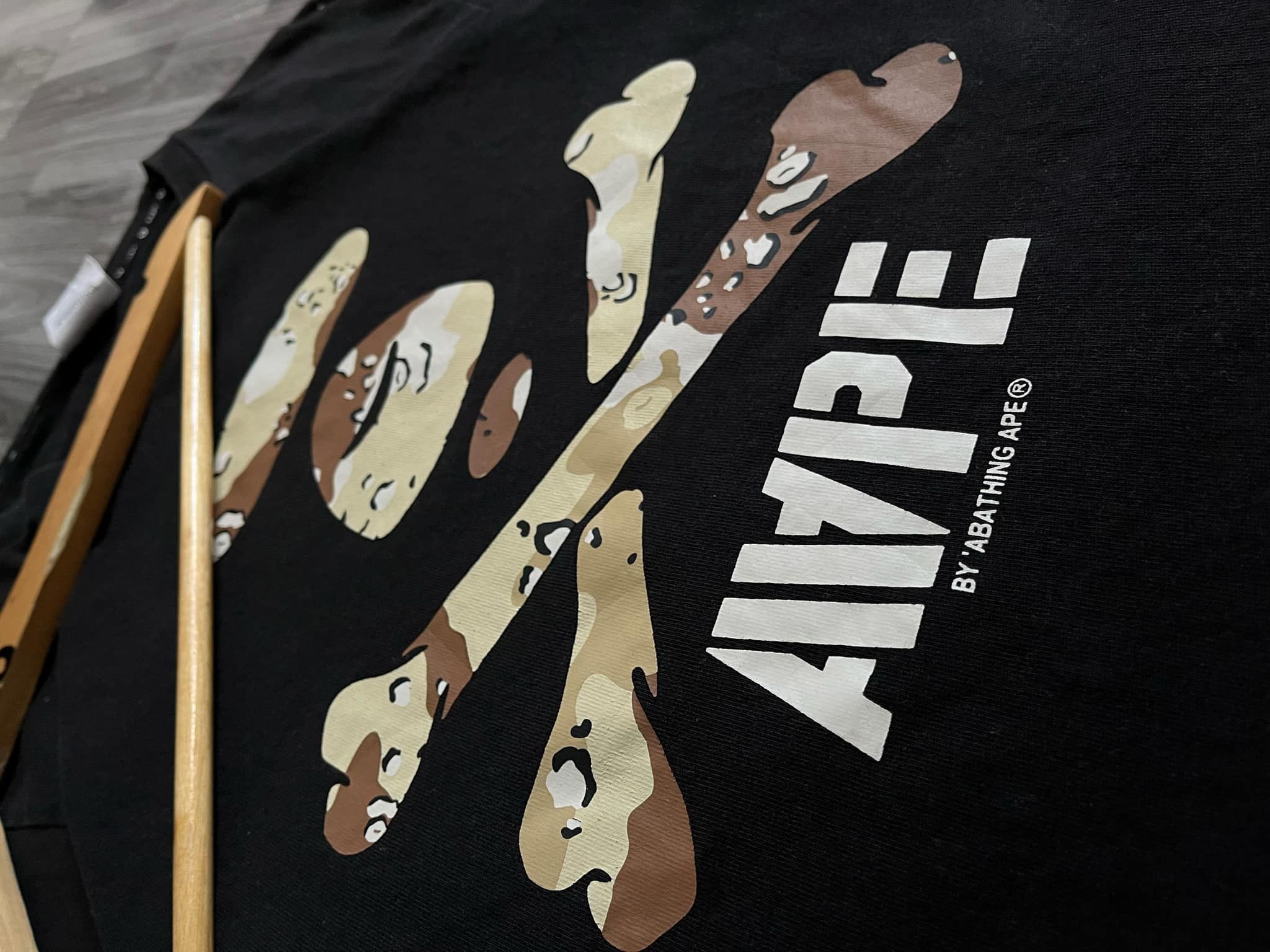 Aape (Rare) Aape Skull Crossing Bone Size US L / EU 52-54 / 3 - 4 Thumbnail