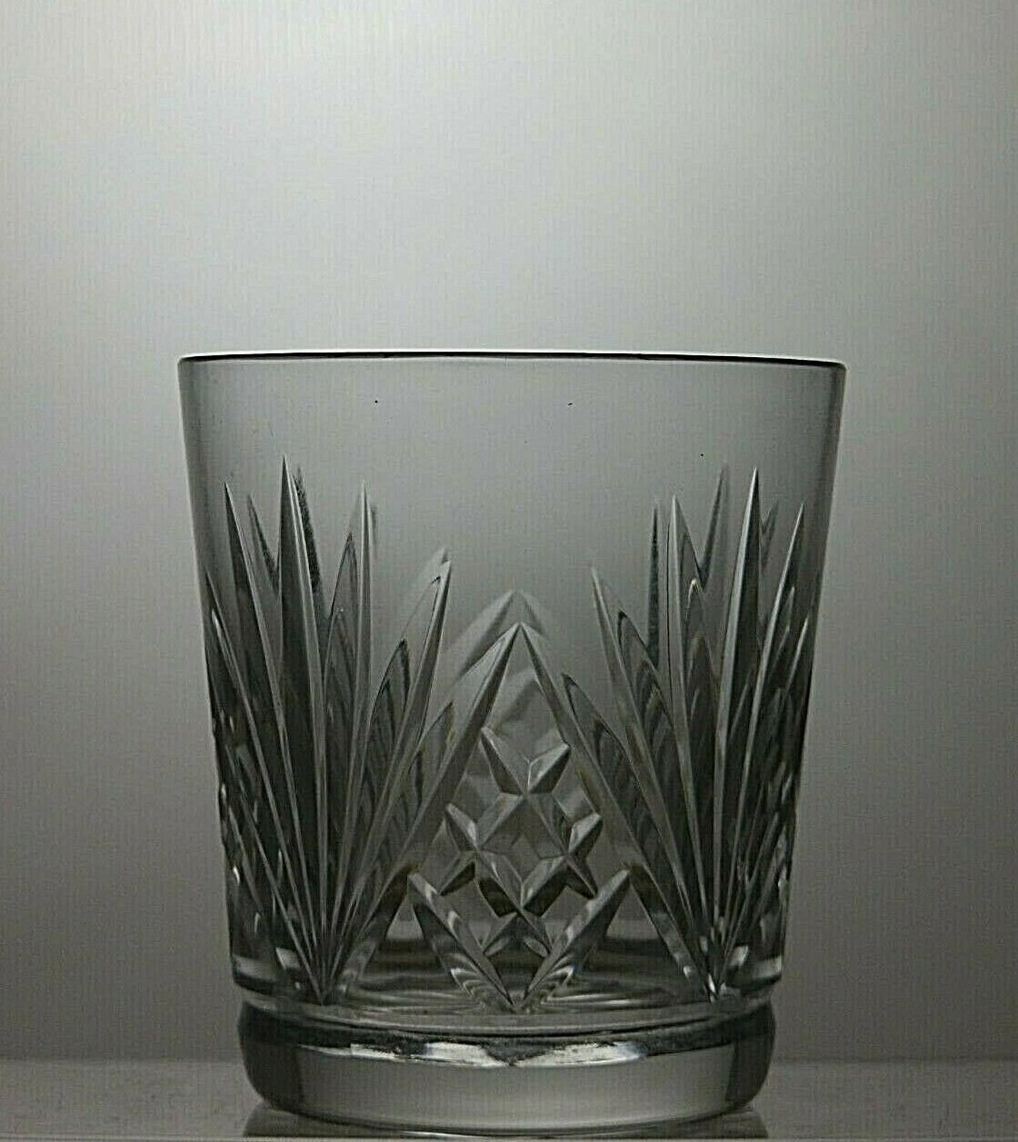 The Unbranded Brand Lead Crystal Cut Glass Set Of 6 Tumblers 3 1/3" Size ONE SIZE - 3 Thumbnail