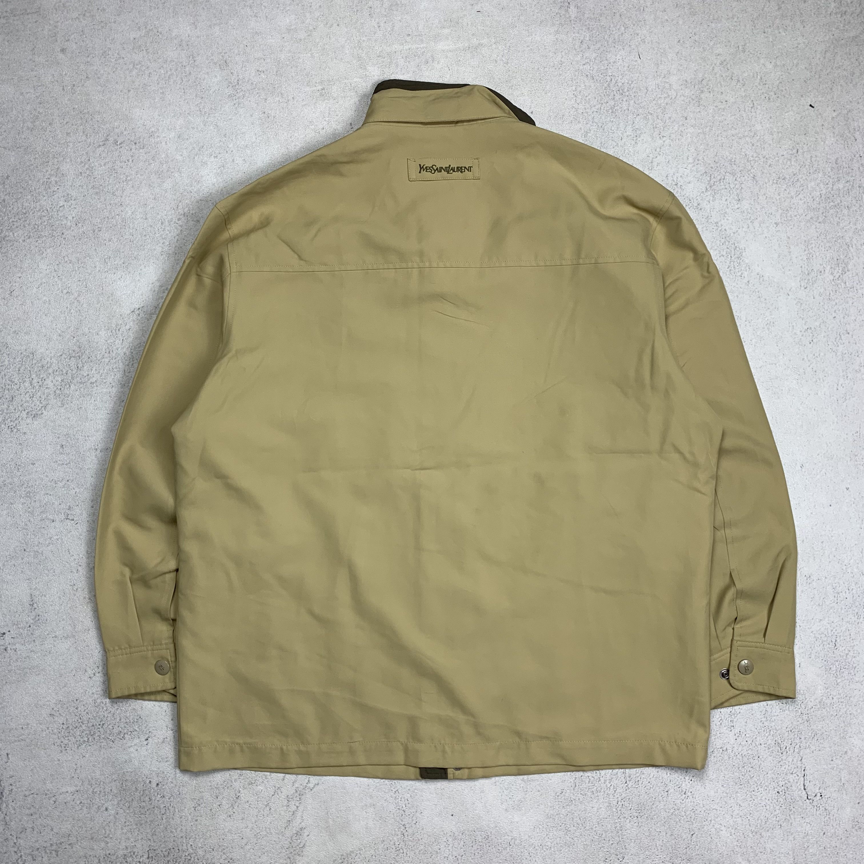 Yves Saint Laurent pour homme jacket　L Yves Saint Laurent Logo Bomber Jacket - L | SYLK