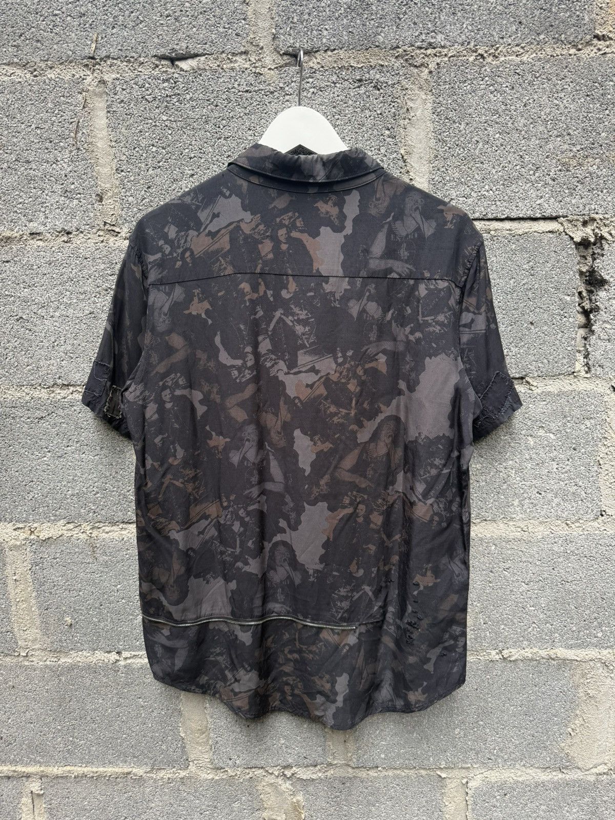 Undercover AW03 Undercover Scab Public Enemy Button Up Size US M / EU 48-50 / 2 - 2 Thumbnail