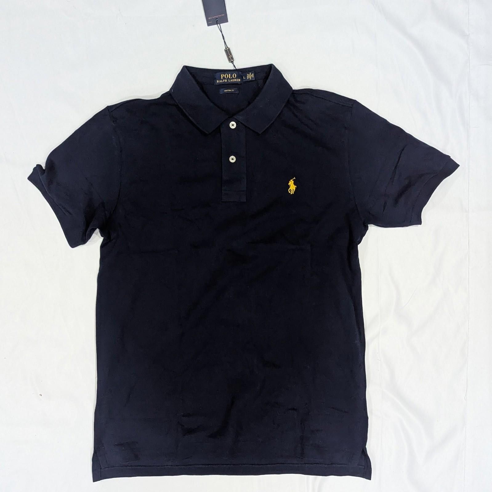 Polo Ralph Lauren Polo Ralph Lauren Custom Fit Polo Shirt Royal Blue Size L Size US L / EU 52-54 / 3 - 2 Thumbnail