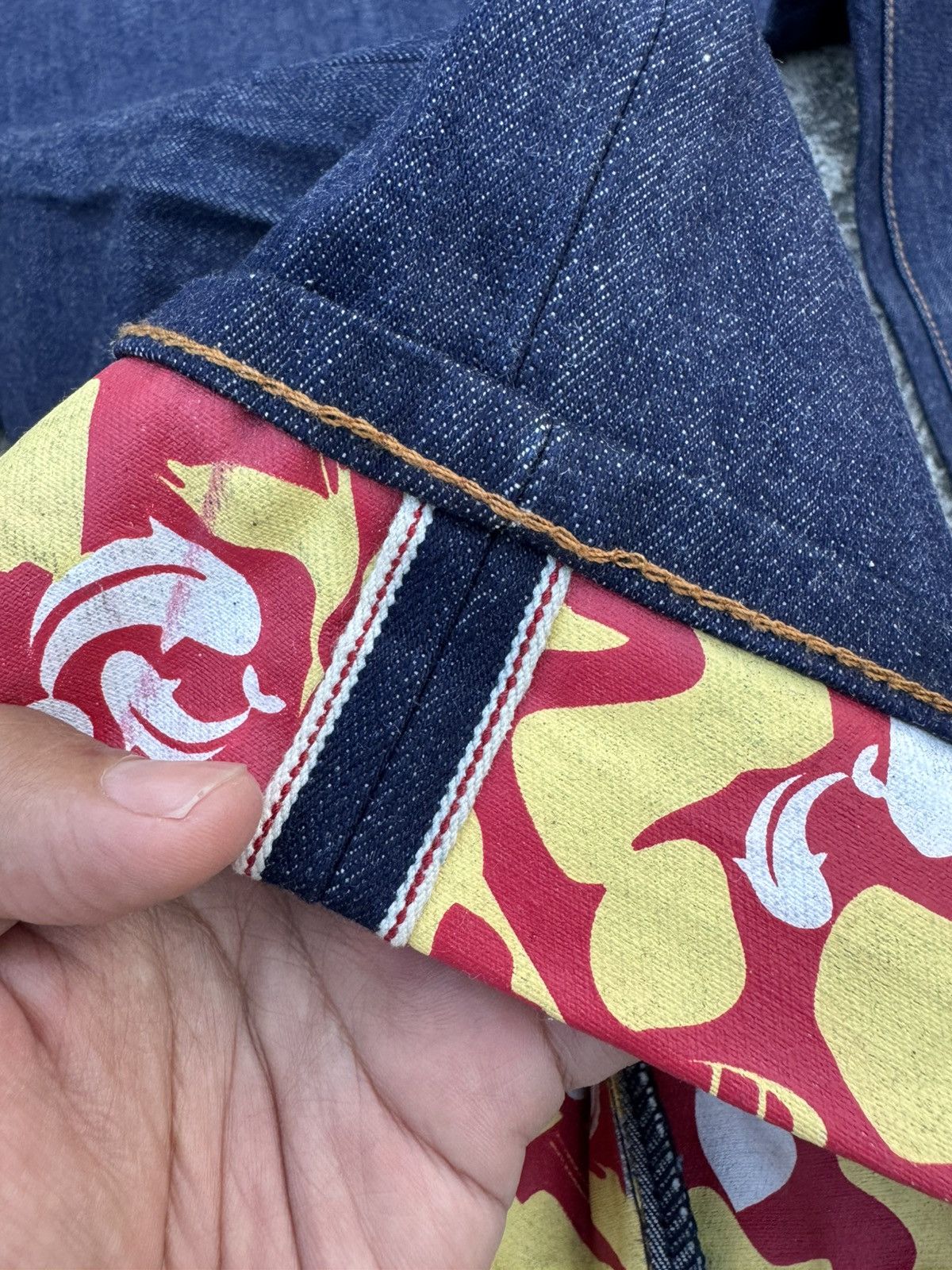 Japanese Brand HAPPY EASY ANYWAY SELVEDGE JEANS LIKE LGB STYLE Size US 44 / EU 60 - 6 Thumbnail