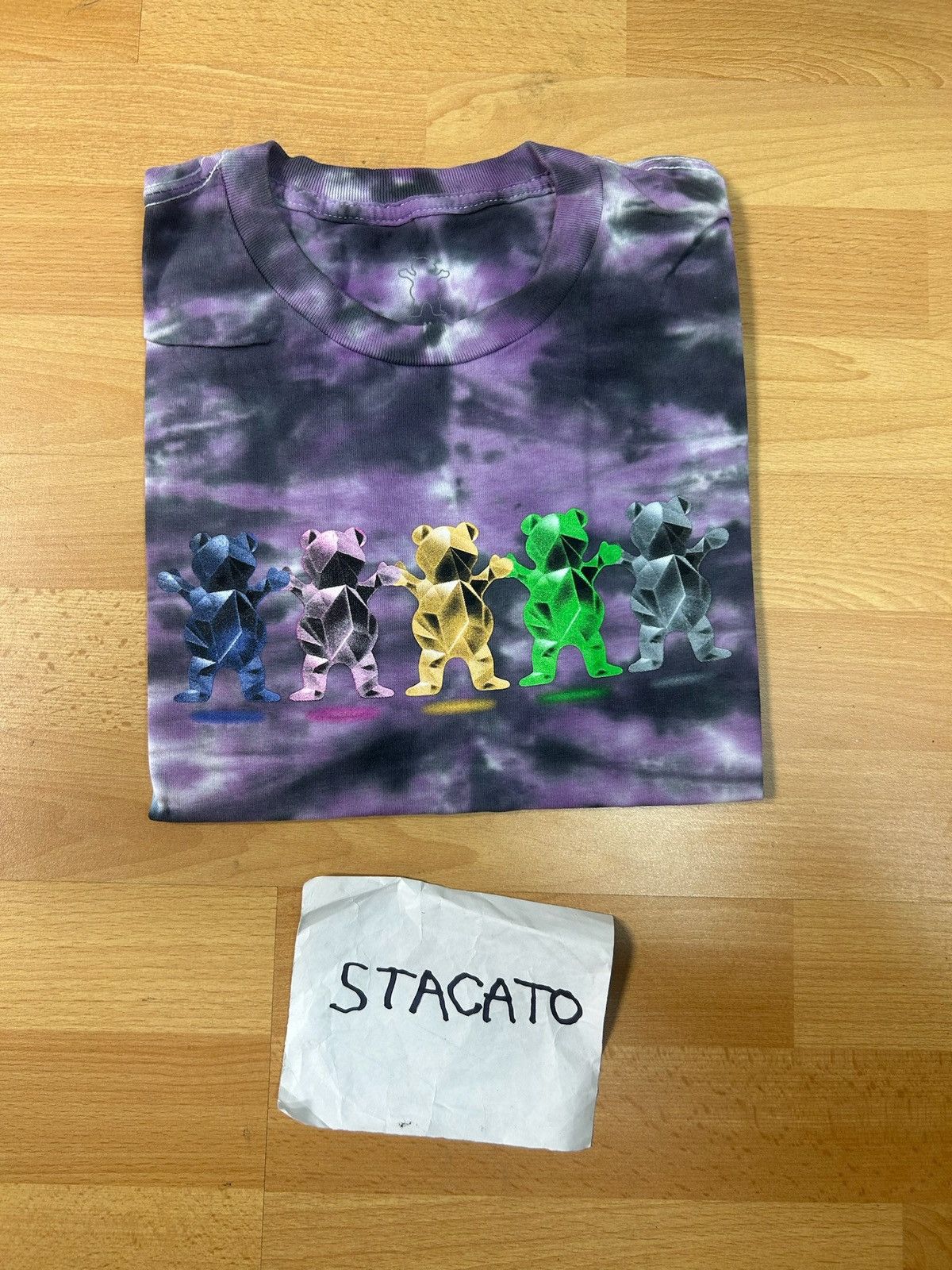 Grizzly Griptape × Rap Tees Grizzly Griptape Bear Logo Tie Dye Tee Size US M / EU 48-50 / 2 - 7 Thumbnail