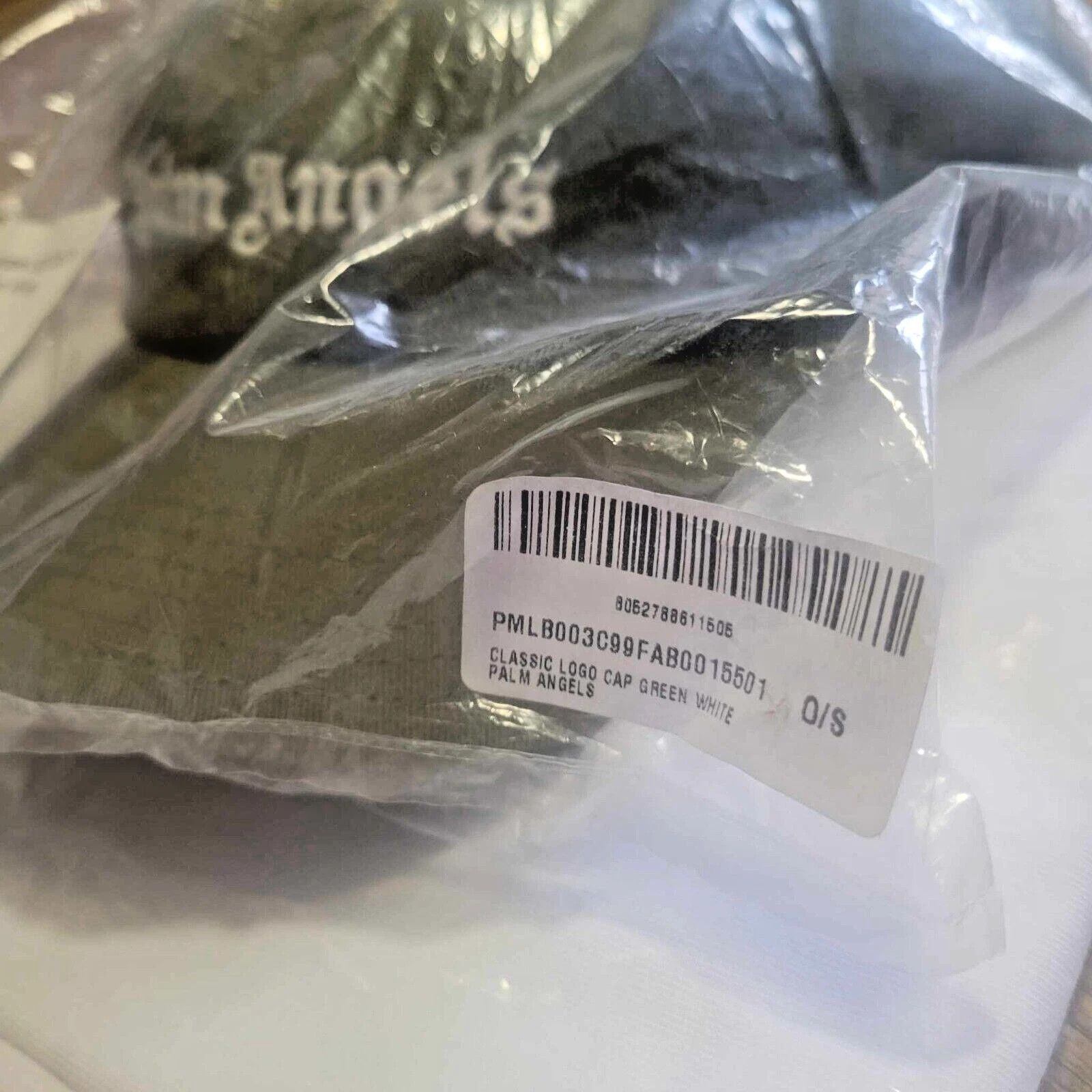 Palm Angels PALM ANGELS CLASSIC LOGO BASEBALL CAP HAT ADJUST strap NWT Size ONE SIZE - 10 Thumbnail