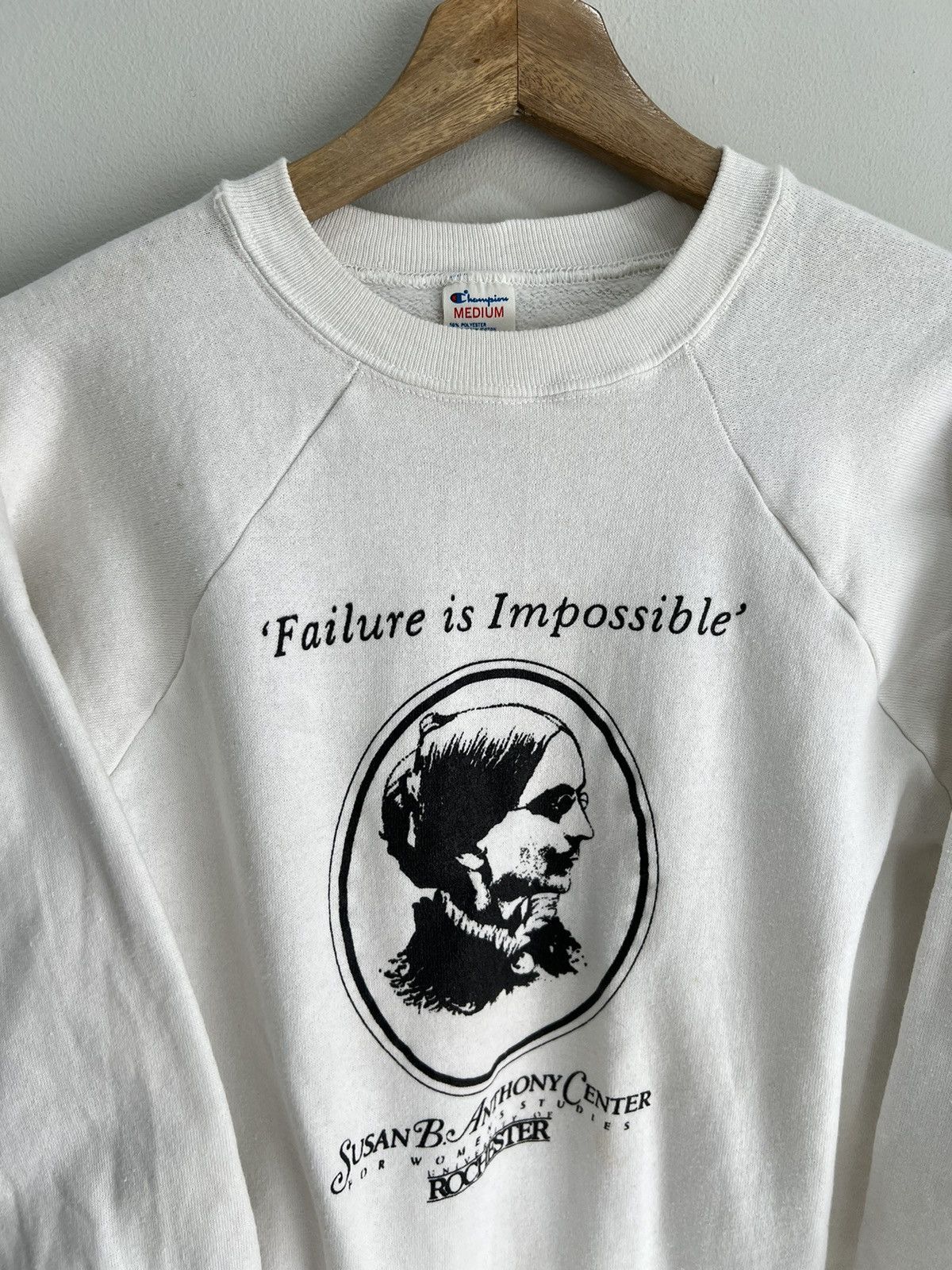 Vintage Vintage 90s Champion Failure is impossible Sweater Size US S / EU 44-46 / 1 - 2 Thumbnail