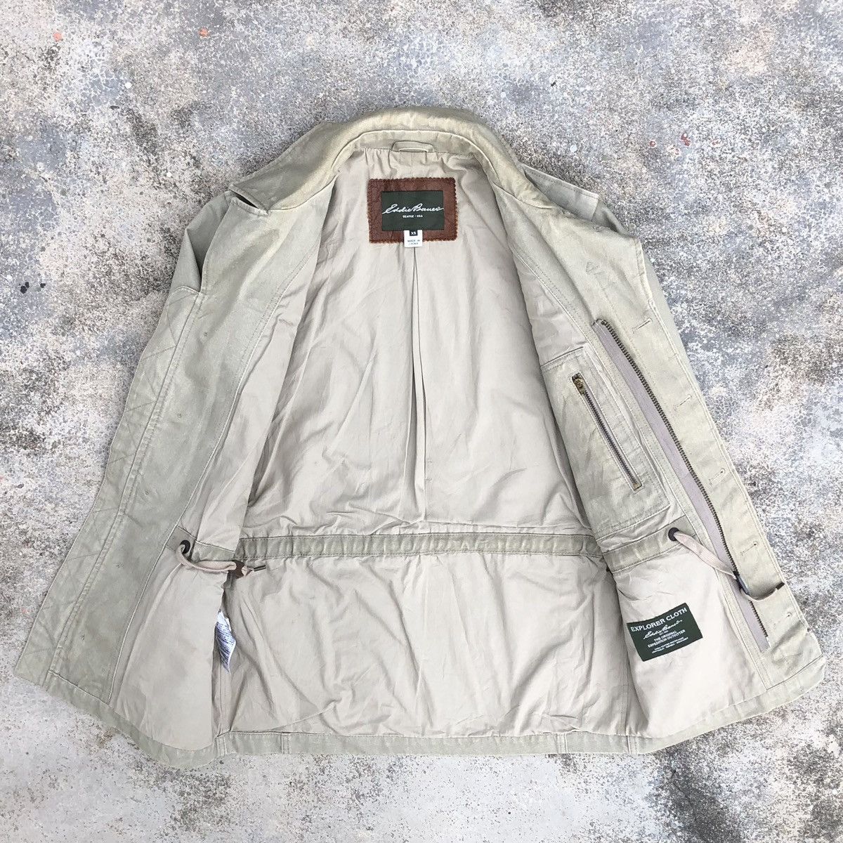 Eddie Bauer Vintage Eddie Bauer Sun Faded M65 Elbow Leather Patch Jacket Size US XS / EU 42 / 0 - 3 Thumbnail