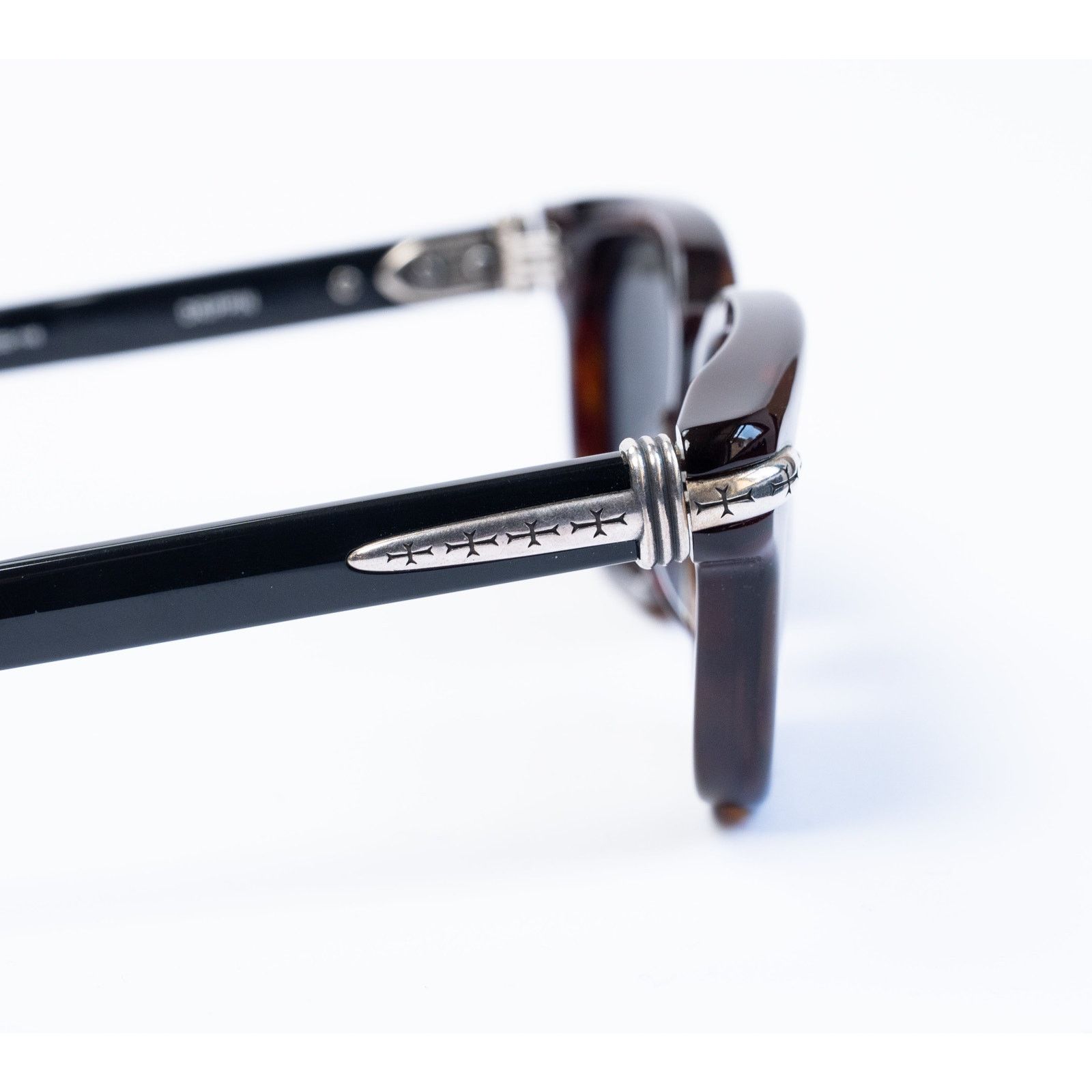 Chrome Hearts Drippin Black Sunglasses Size ONE SIZE - 5 Thumbnail