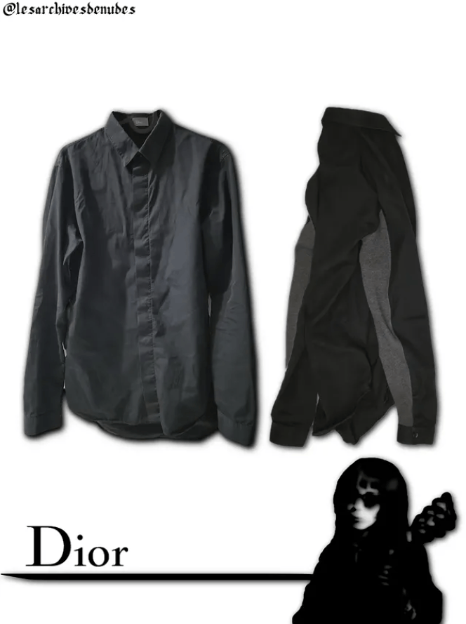 Dior Dior Homme Hidden Buttons Shirt by Kris Van Assche Size US S / EU 44-46 / 1 - 1 Preview