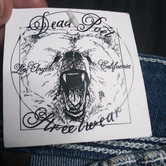 Vintage NWT Dead Poet Streetwear Patches Denim Shorts Linkin Park Size 30" / US 8 / IT 44 - 7 Thumbnail