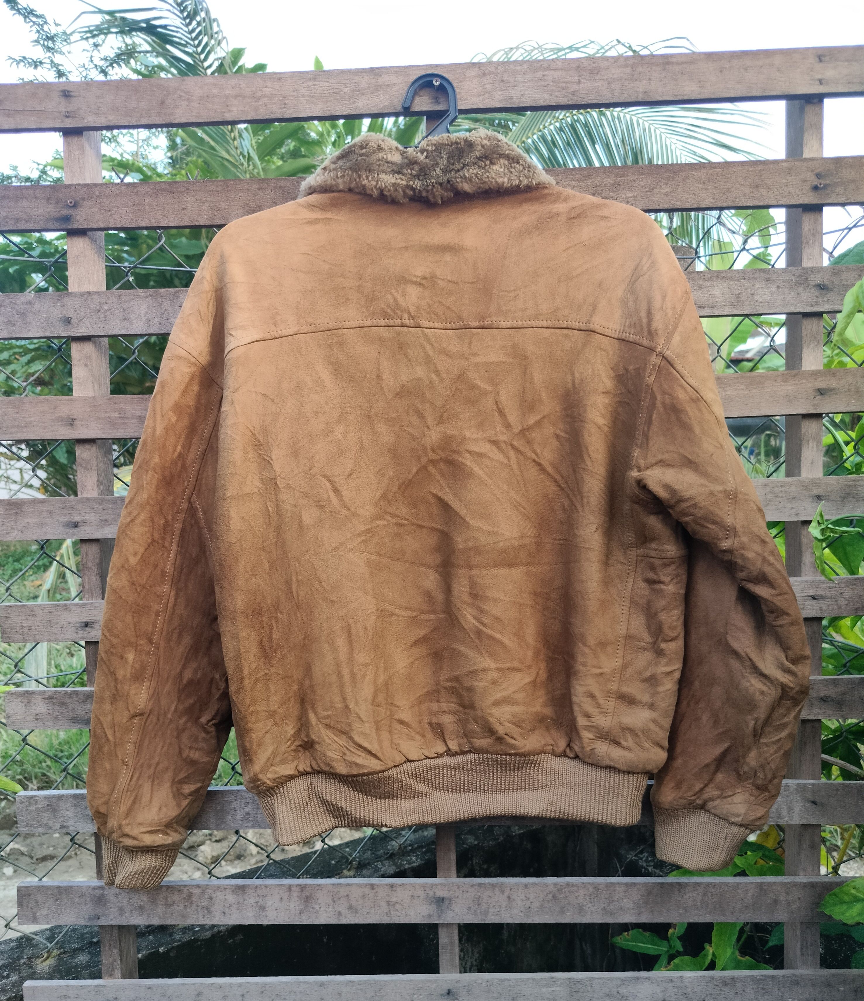 Japanese Brand O'NEILL FUR LEATHER JACKET Size US L / EU 52-54 / 3 - 9 Thumbnail
