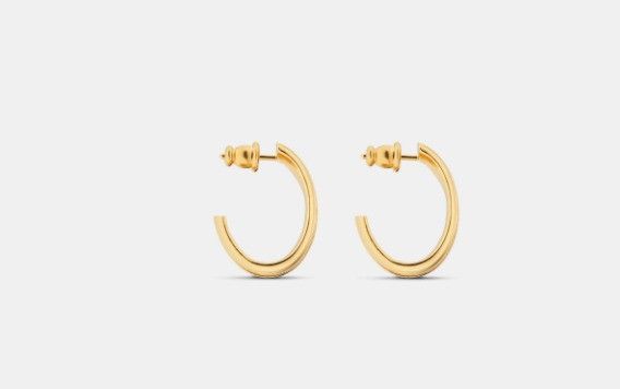 Dior o1w1db11224 Size: OS / Earrings in Gold & Lilac Size ONE SIZE - 2 Thumbnail
