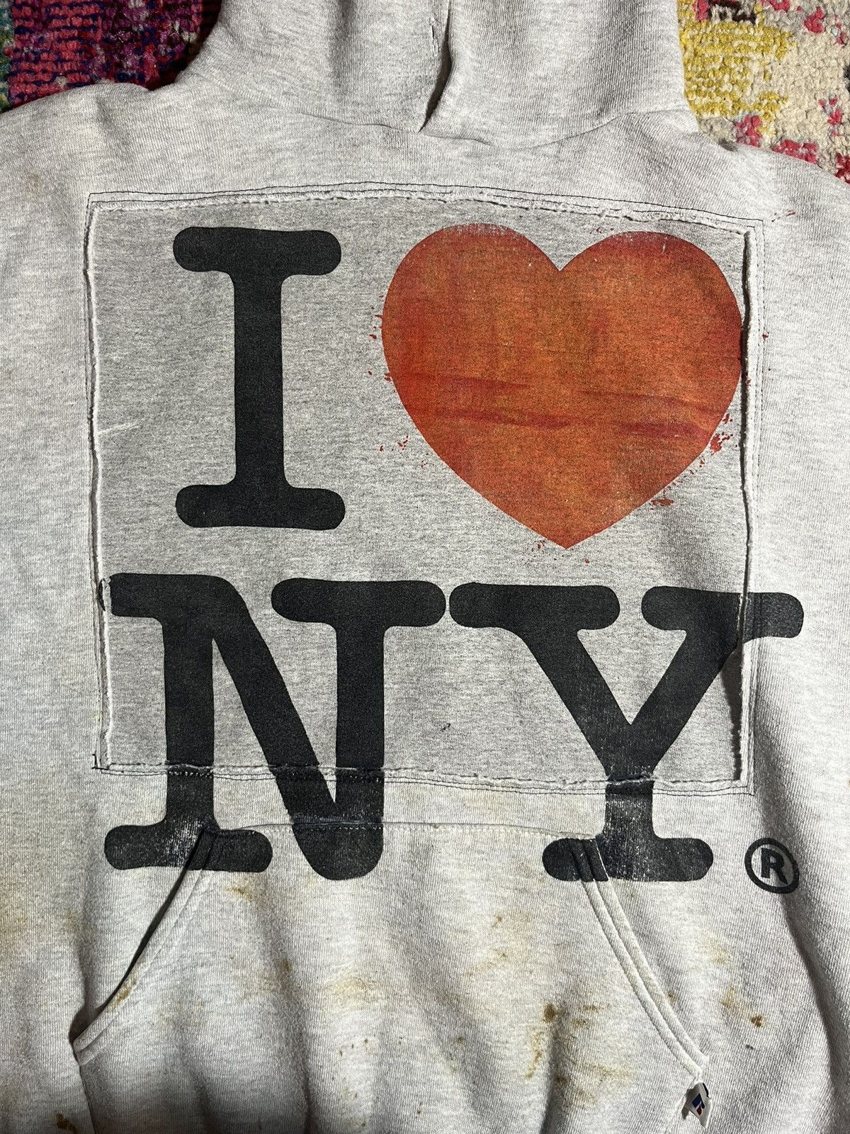 Other Steele Toe Tim Mudwash I Love NYC Hoodie Medium Size US M / EU 48-50 / 2 - 3 Thumbnail