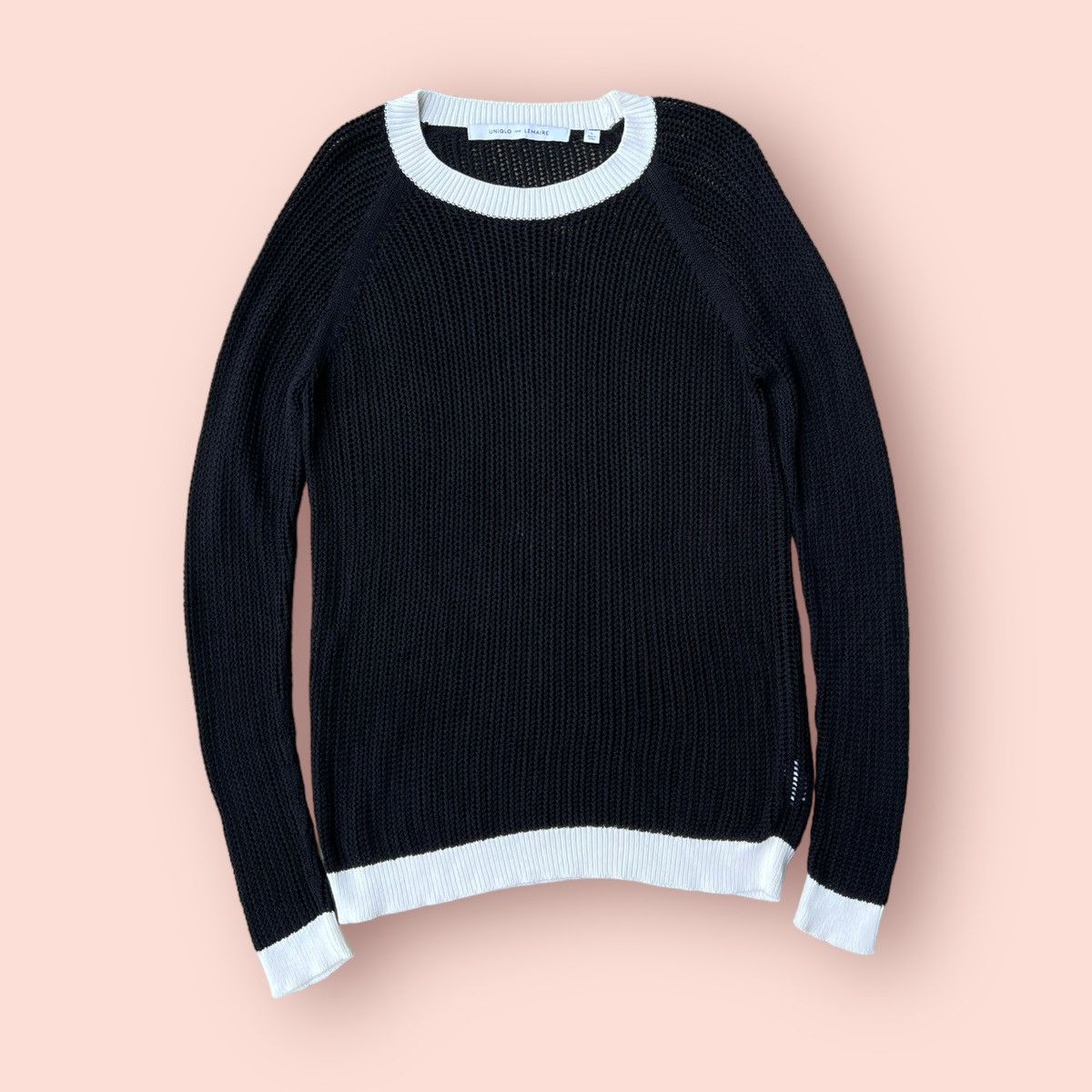 Christophe Lemaire × Lemaire × Uniqlo RARE UNIQLO X LEMAIRE PULLOVER LS MESH KNITWEAR SWEATER Size US L / EU 52-54 / 3 - 1 Thumbnail