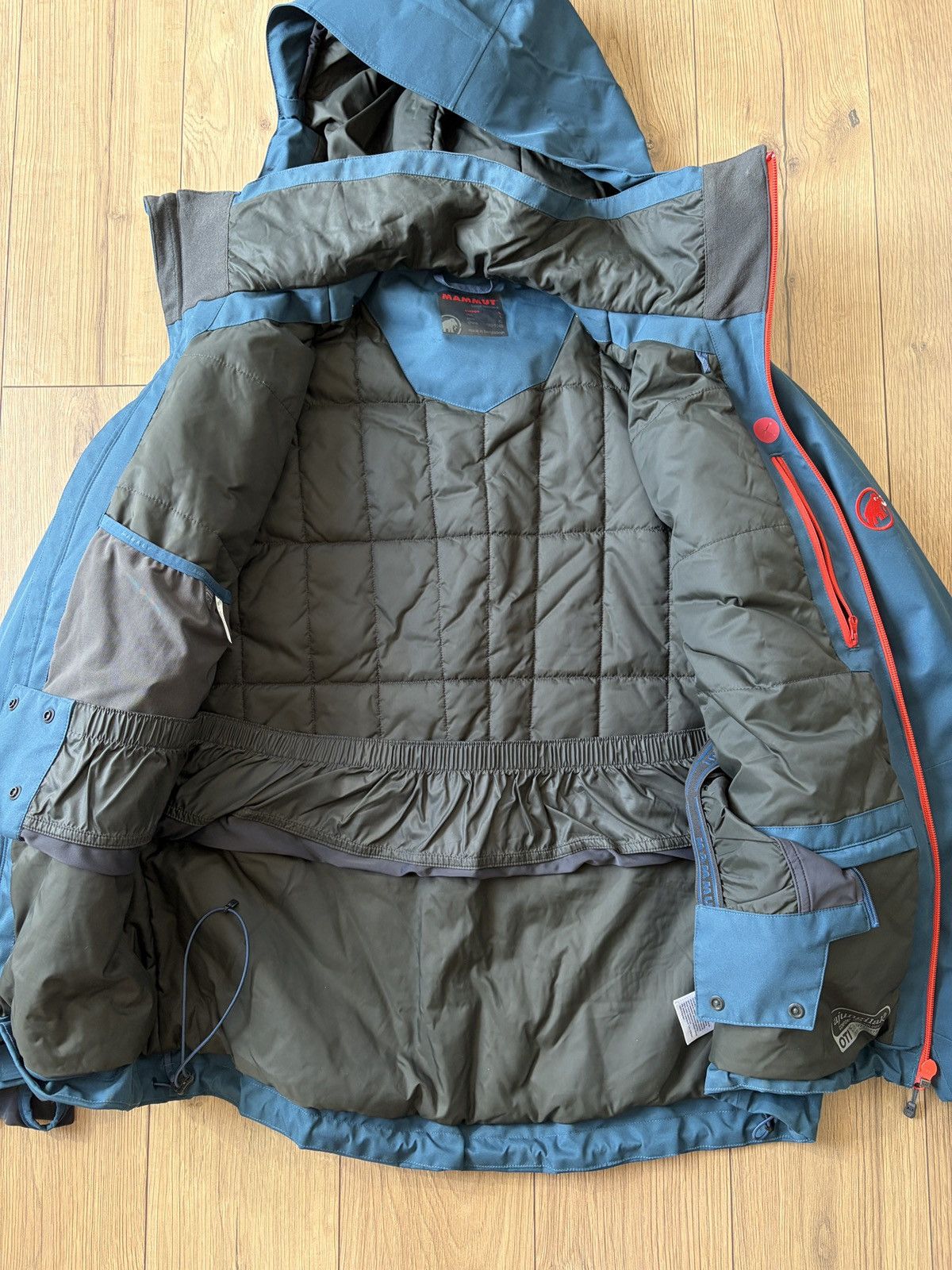Mammut Mammut Goretex Stoney Insulated Sky Blue Jacket Size US L / EU 52-54 / 3 - 12 Thumbnail