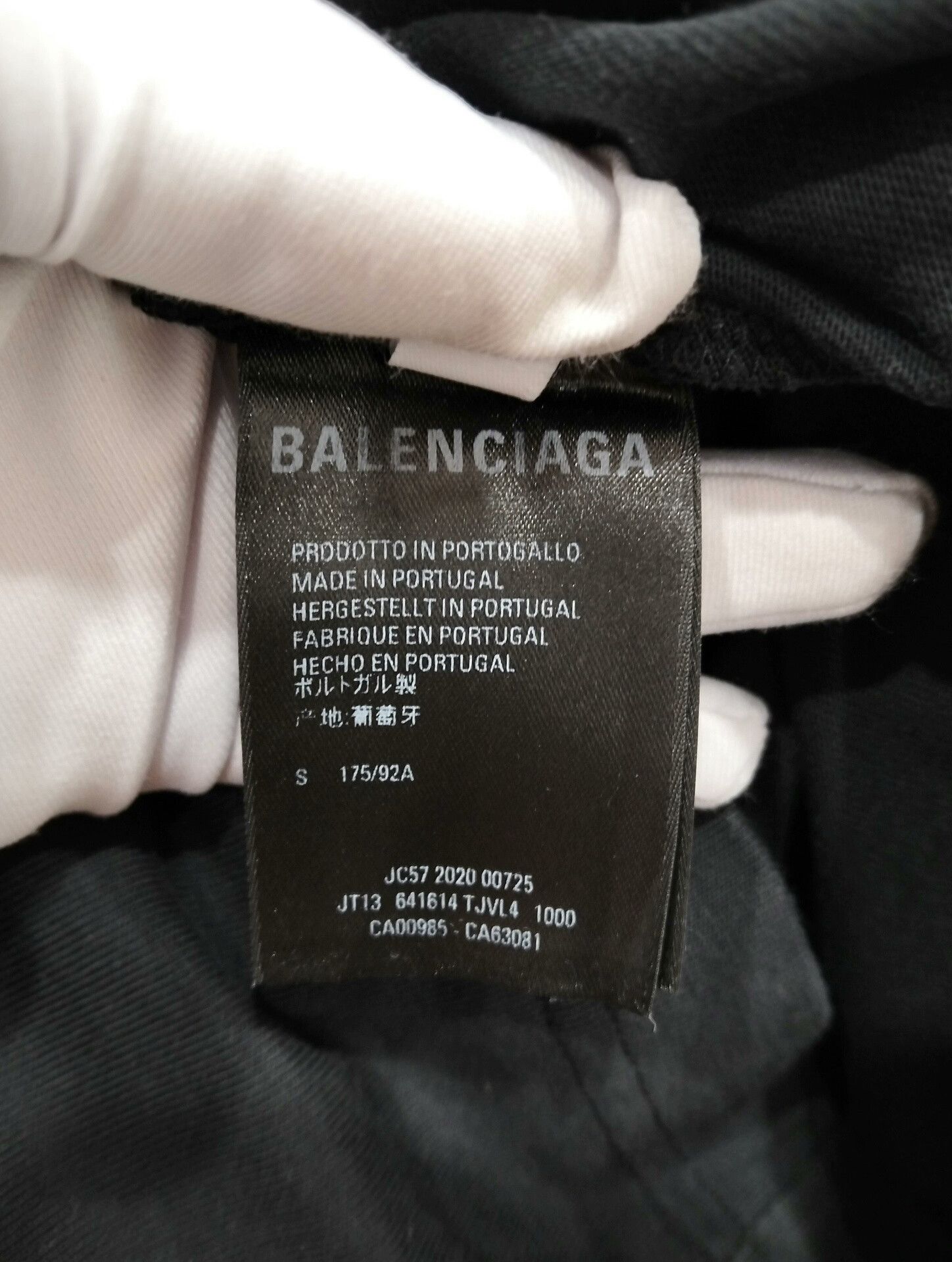 Balenciaga Balenciaga Black Short Sleeve T-Shirt Size S Size US S / EU 44-46 / 1 - 5 Thumbnail