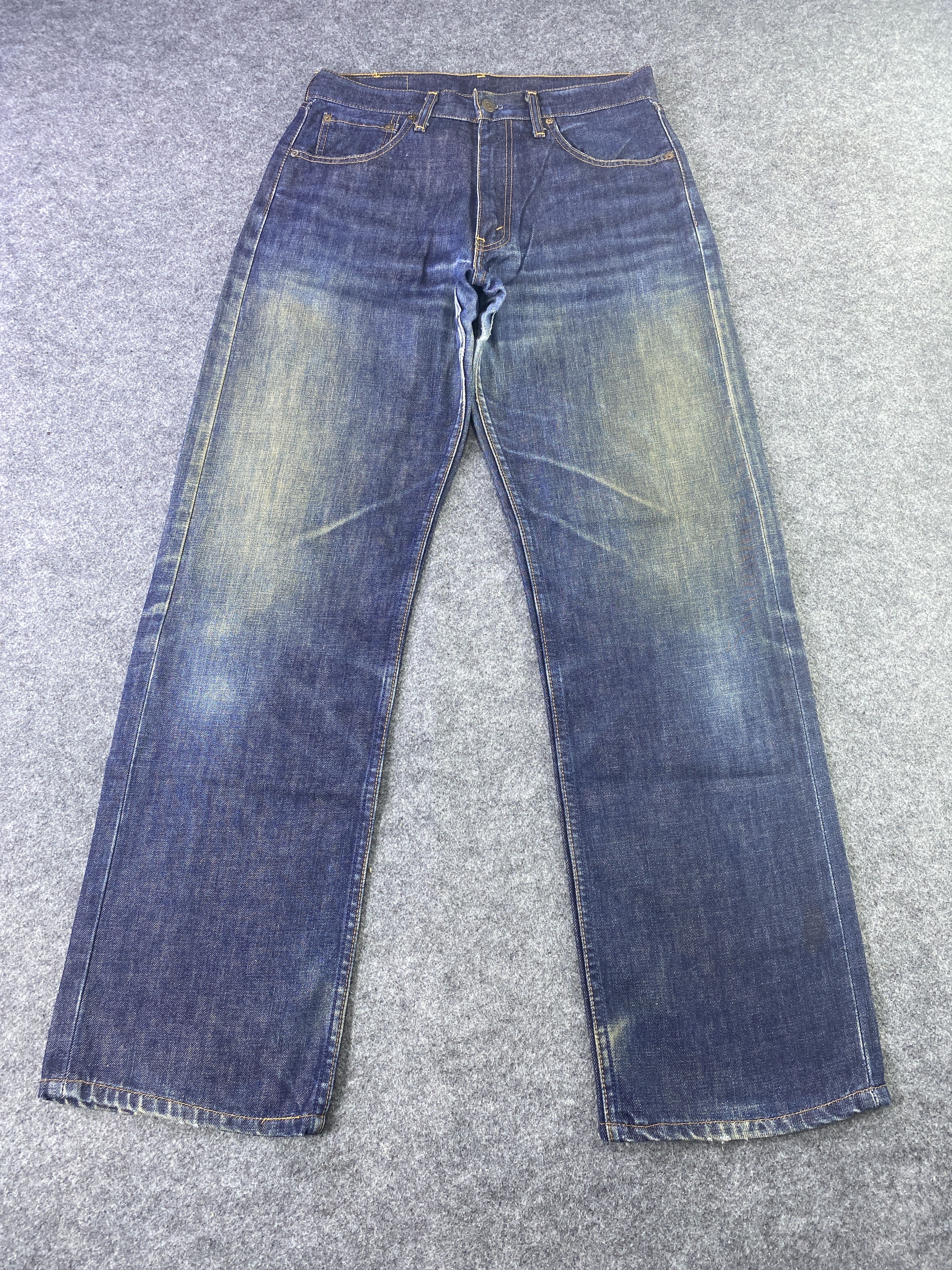 Levi's Vintage Levi's 512 Blue Wash Jeans - J913 Size US 31 - 2 Thumbnail