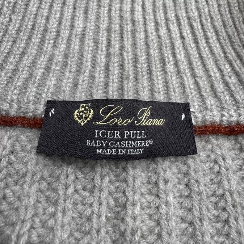 Loro Piana Loro Piana ICER PULL Cashmere Blend Knit Jacket Size US M / EU 48-50 / 2 - 3 Thumbnail