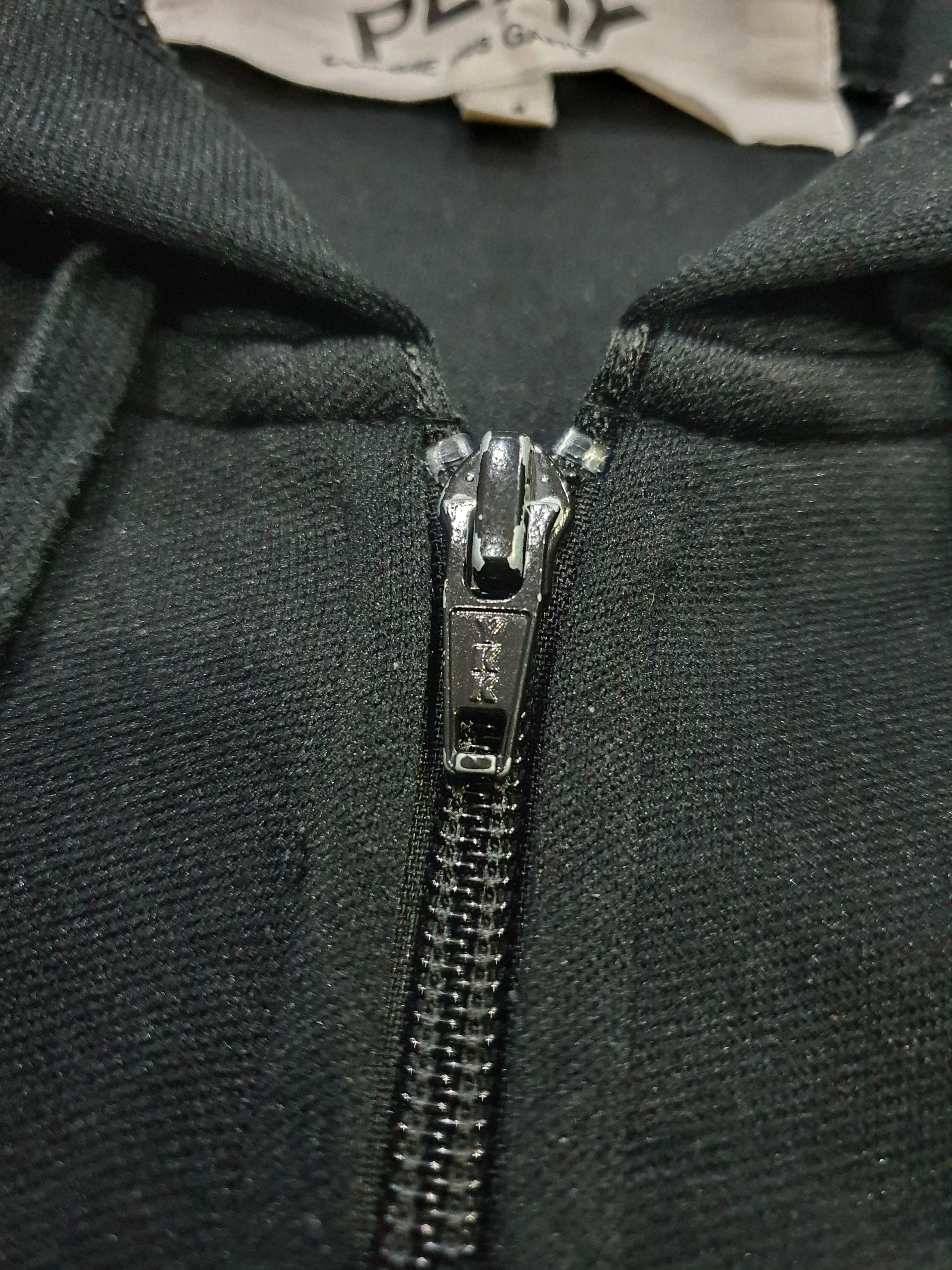Comme des Garcons × Comme des Garcons PLAY Comme Des Garcons Play Zip Up Hoodie Sweater Size US M / EU 48-50 / 2 - 6 Thumbnail