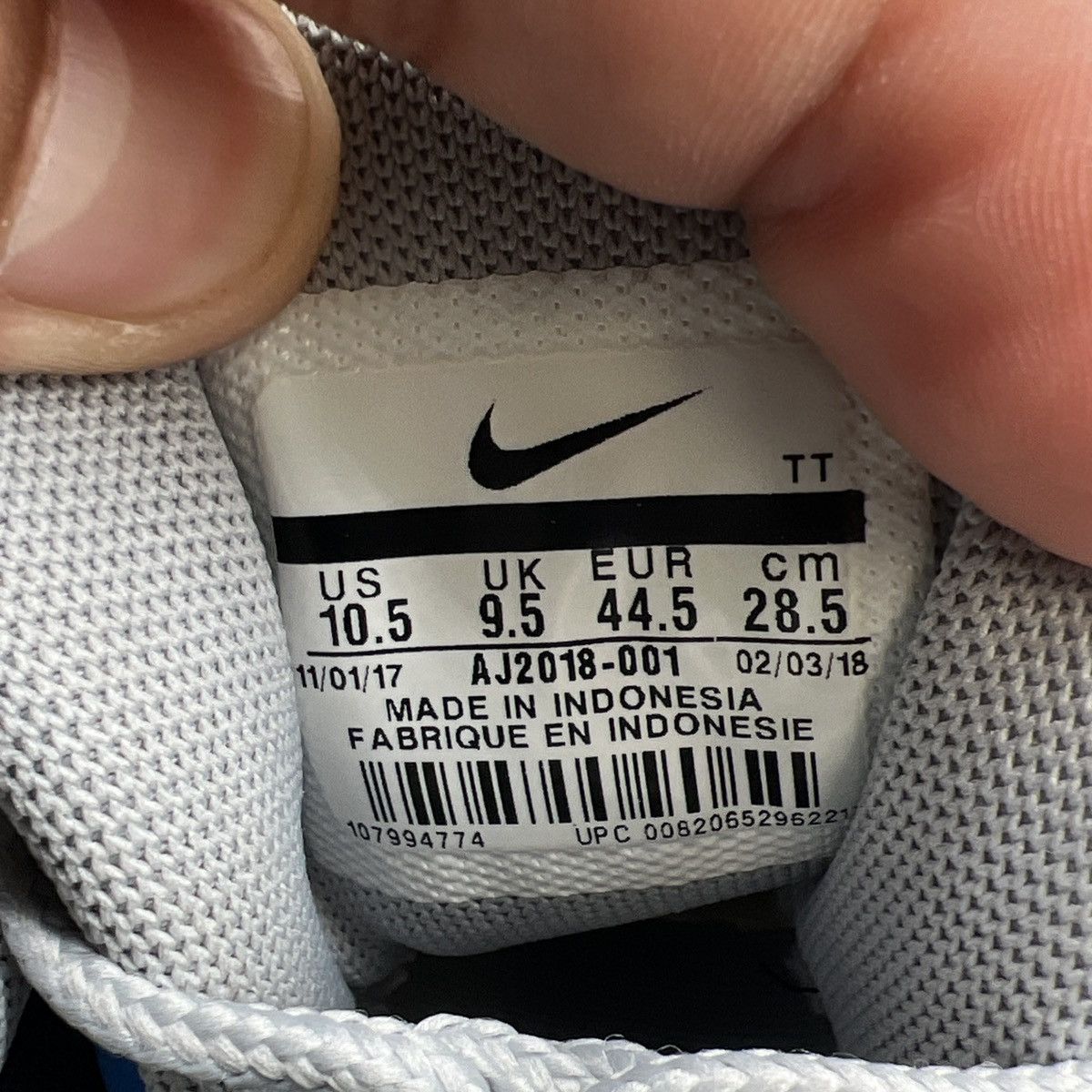 Nike Air max 95 blue nebula Size US 10.5 / EU 43-44 - 9 Thumbnail