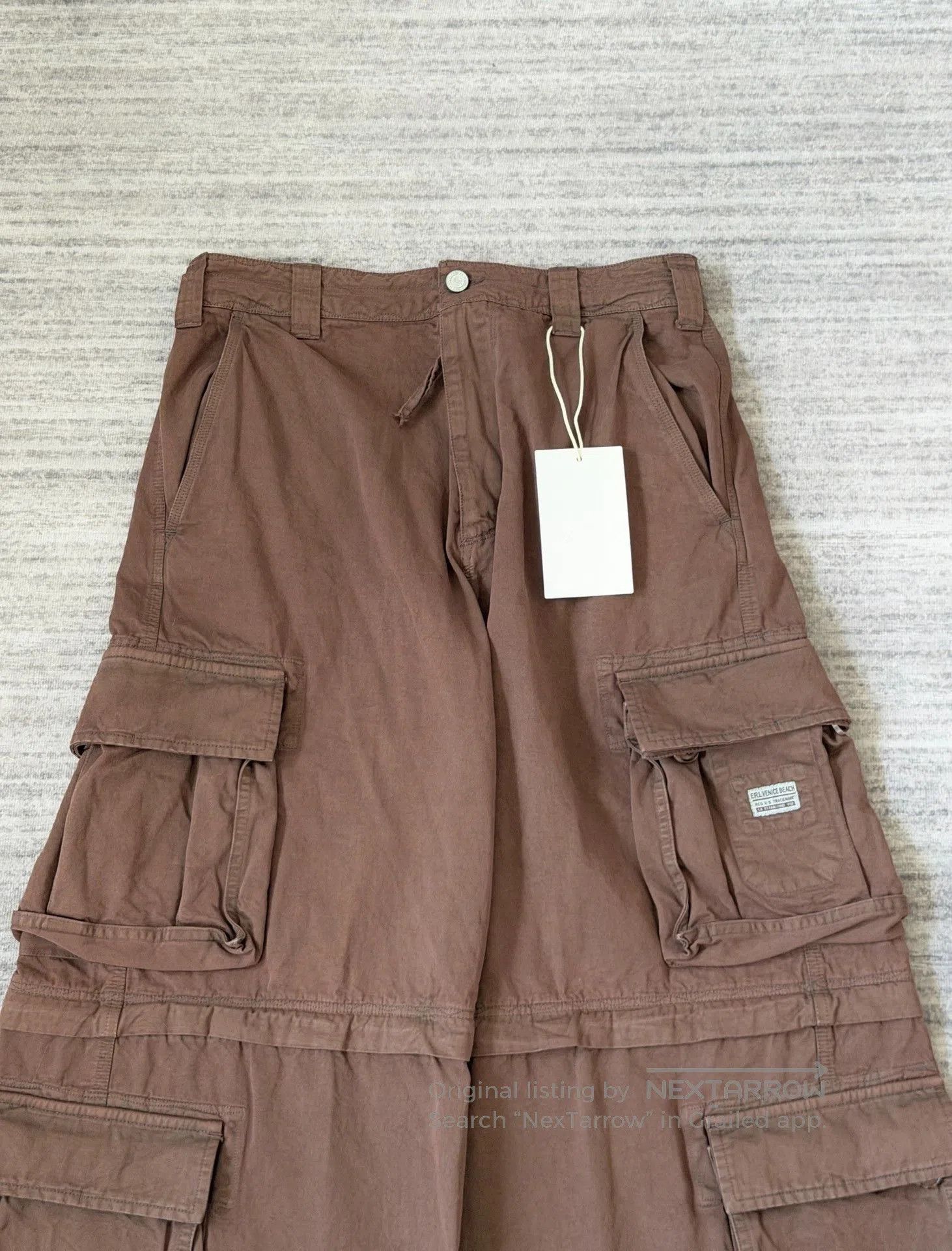 ERL ERL Cargo Detachable Shorts Pants. Size US 30 / EU 46 - 2 Thumbnail