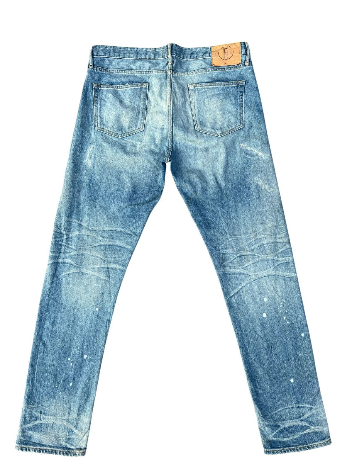 Japan Blue Jeans Dirty Mud Japan Blue Distressed Denim Stretch Sun Set Jeans Size US 32 / EU 48 - 13 Thumbnail