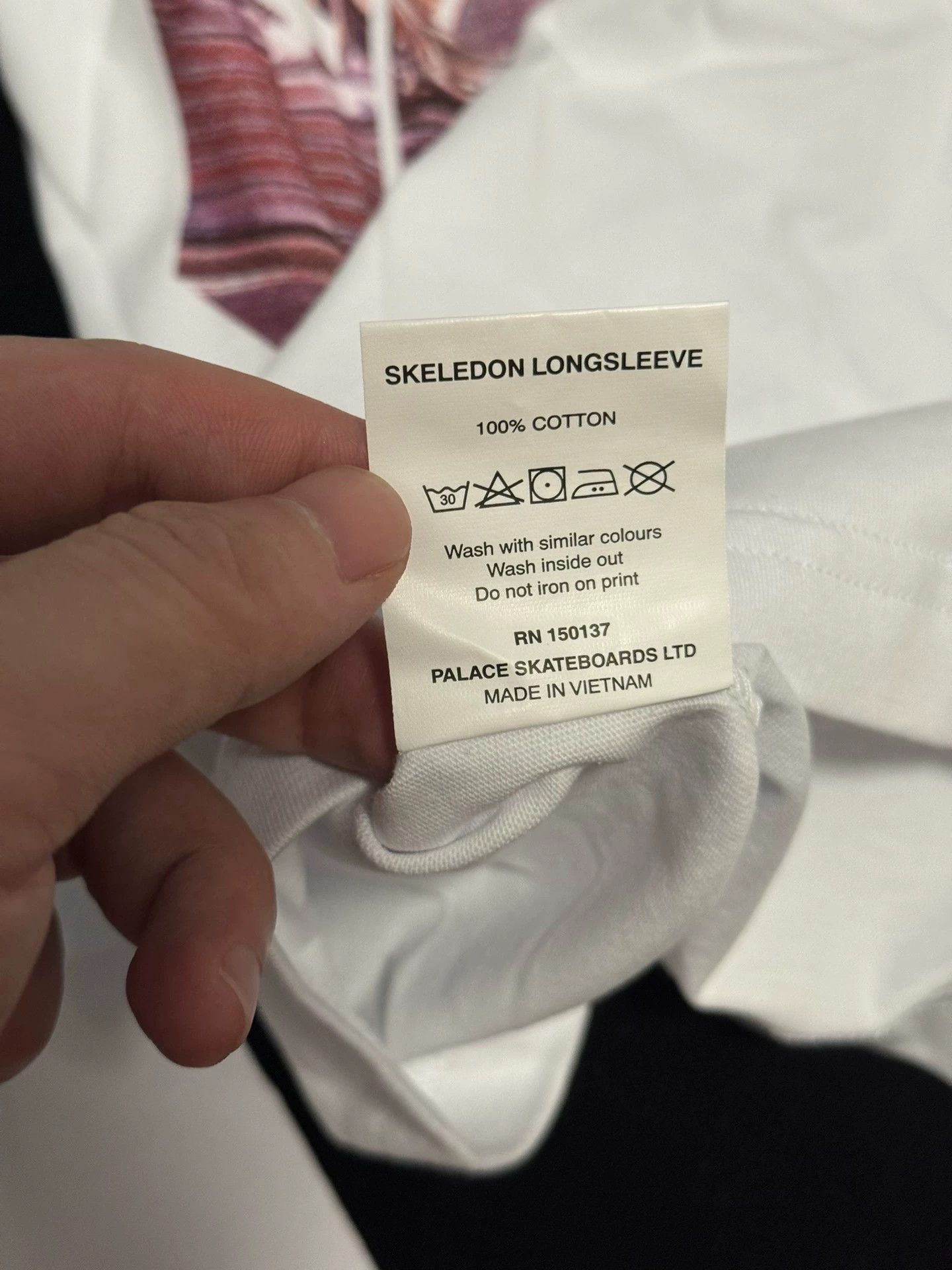Places + Faces Palace Skeleton Longsleeve White S/M, Gray M Size US M / EU 48-50 / 2 - 4 Thumbnail