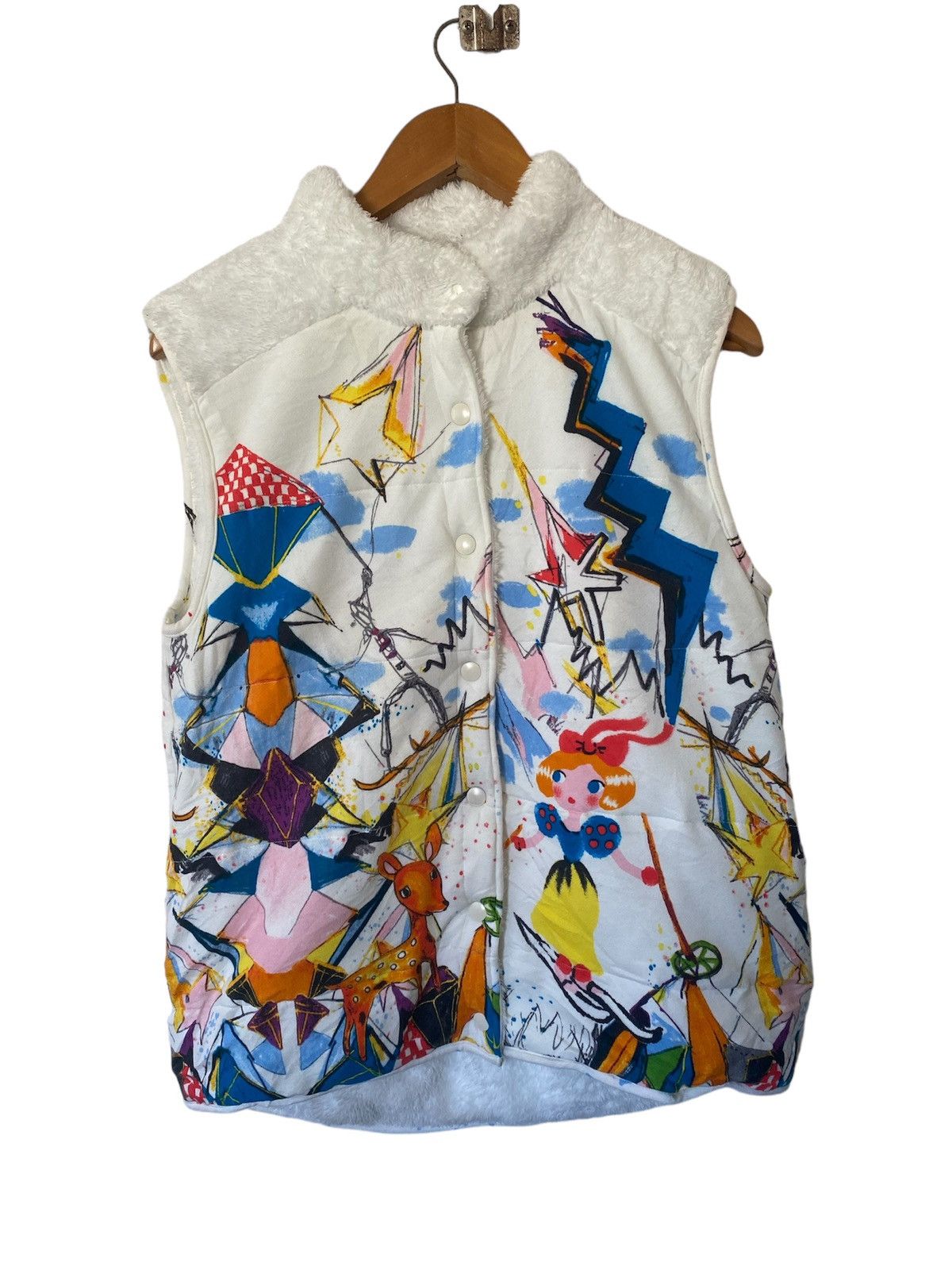 Issey Miyake × Ne-Net × Tsumori Chisato Tsumori Chisato Vests Jacket Limited Art Design🔥 Size M / US 6-8 / IT 42-44 - 1 Thumbnail