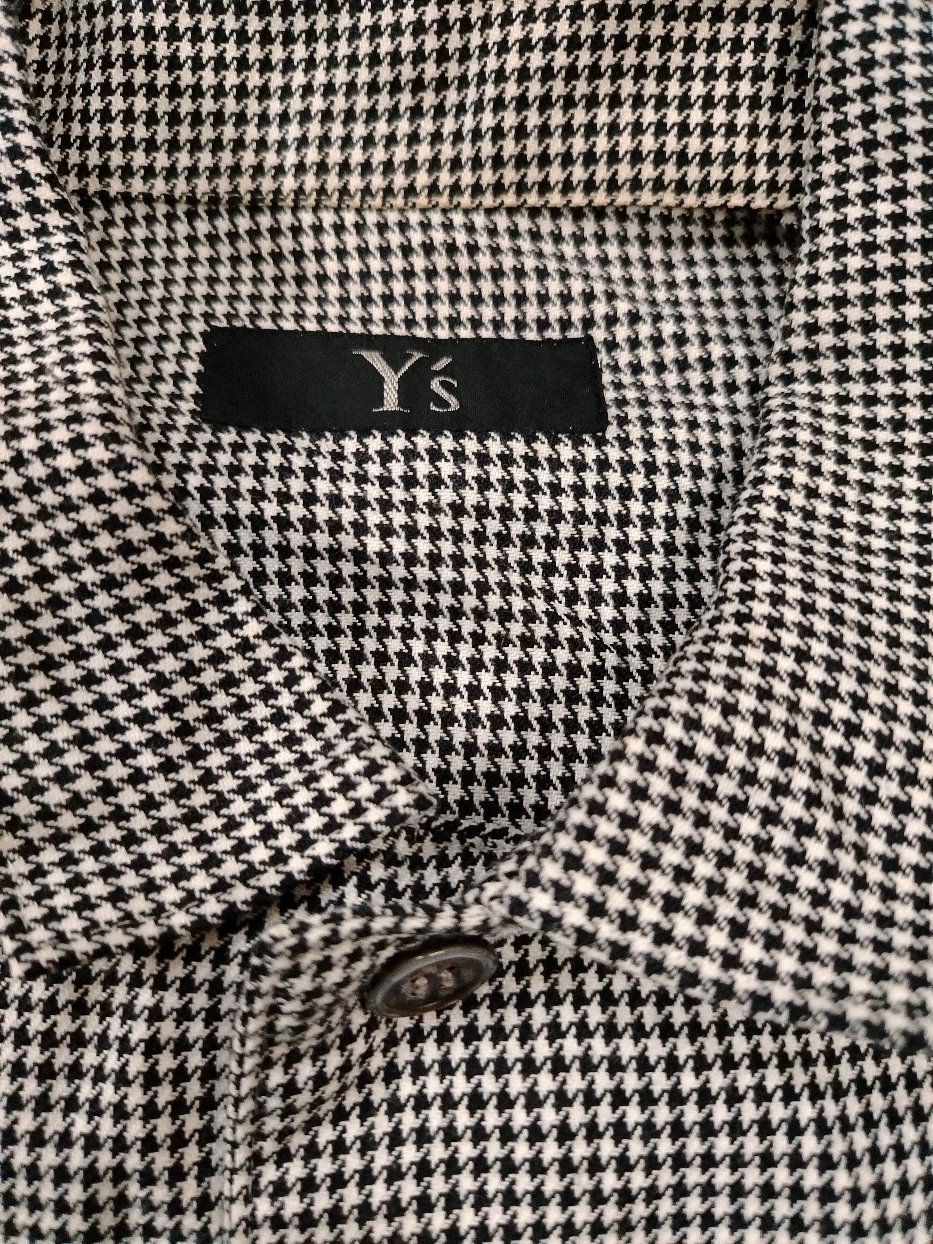 Japanese Brand × Y's × Yohji Yamamoto Yohyi Yamamoto houndstooth shirt Size US M / EU 48-50 / 2 - 3 Thumbnail