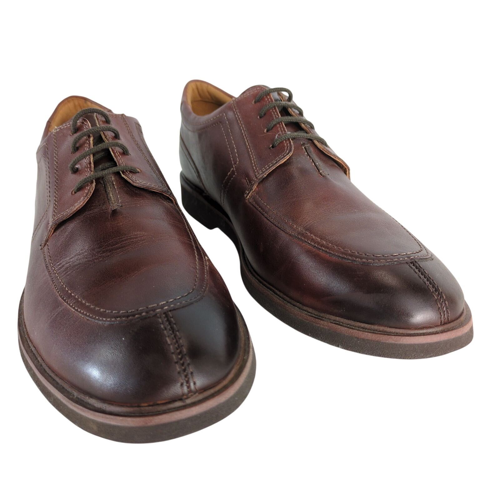 Clarks Clarks Collection Malwood Low Oxford Men's 13M Brown Leather Size US 13 / EU 46 - 9 Thumbnail