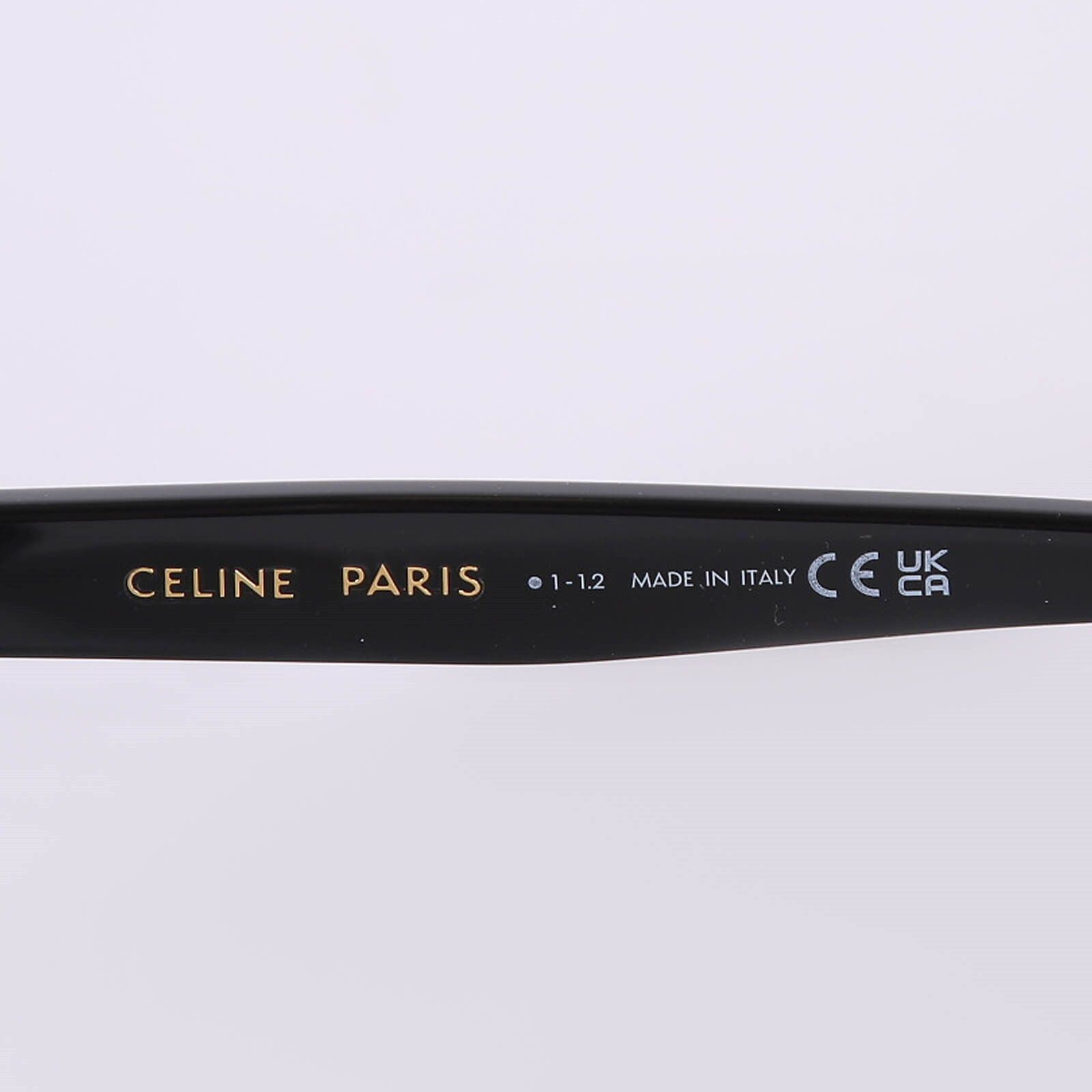 Celine Celine Acetate Cat-Eye CL401871 Sunglasses Black Size ONE SIZE - 9 Thumbnail