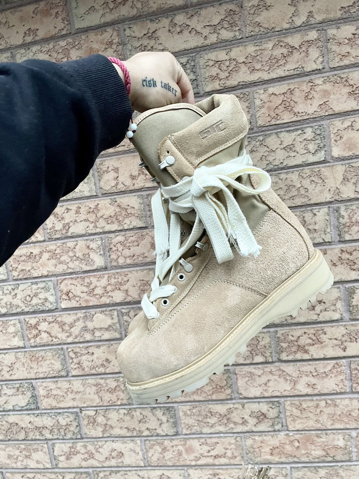 Vintage Vintage Military Tan Desert Combat Boots Size US 9 / EU 42 - 5 Thumbnail
