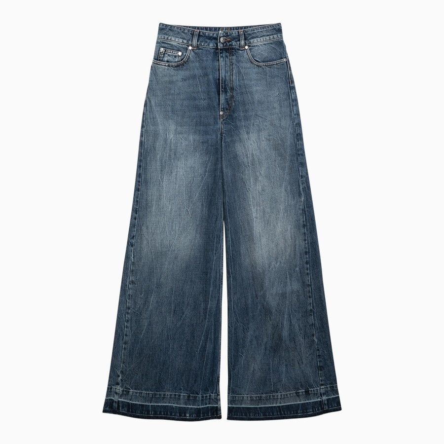 Stella McCartney o1d2blof1024 Denim Jeans in Blue Size 25" / US 0 / IT 36 - 1 Thumbnail