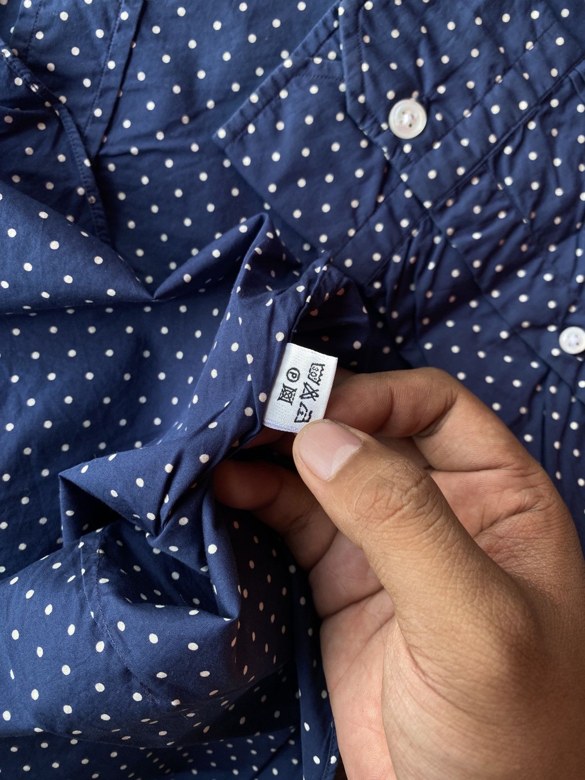 Salvatore Piccolo 💸BINDING OFFER💸 SALVATORE PICCOLO POLKADOT BUTTON UPS SHIRTS Size US L / EU 52-54 / 3 - 7 Thumbnail