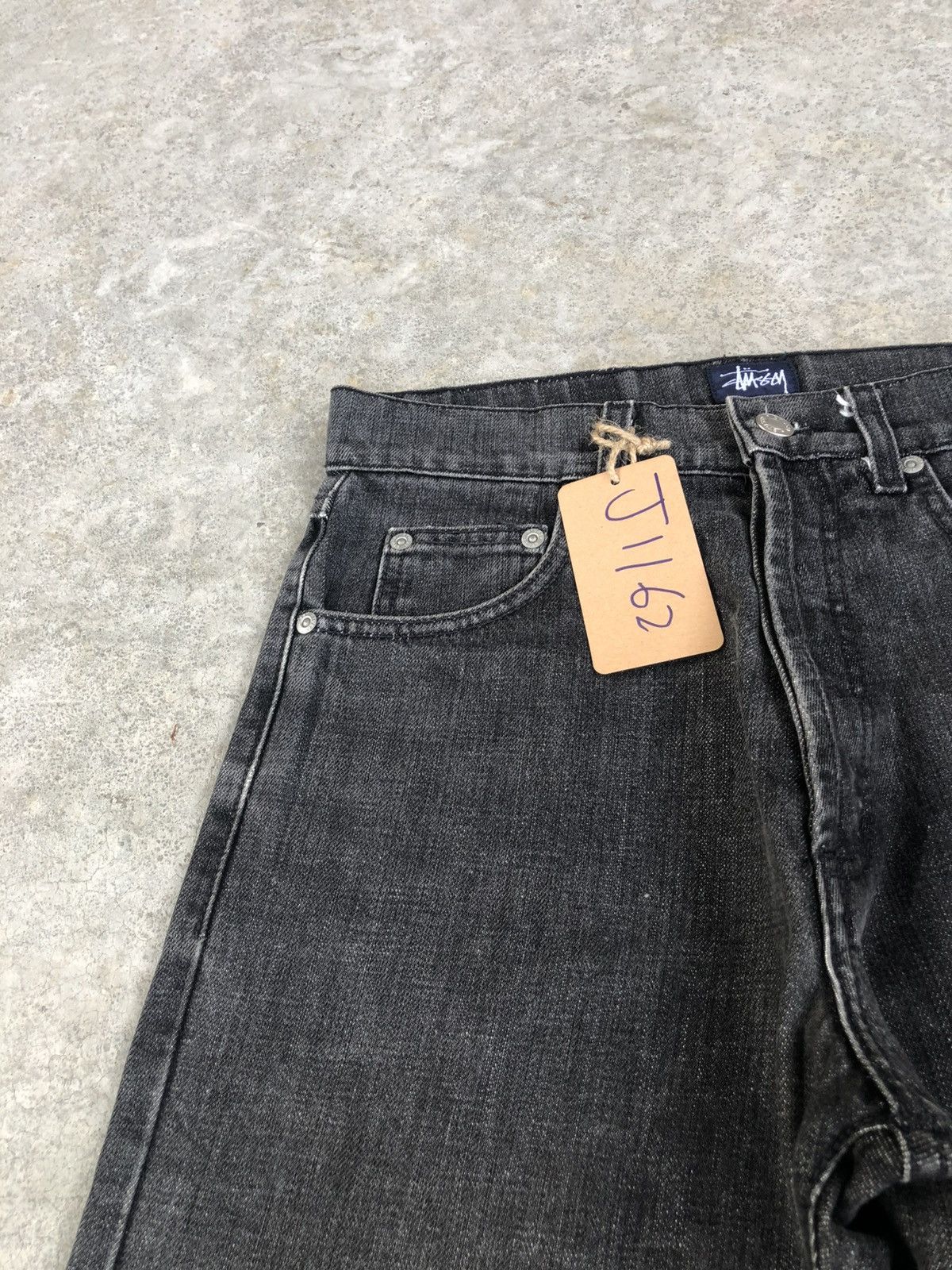 Stussy Stussy Spell out Jeans Distressed Denim Size US 29 - 14 Thumbnail